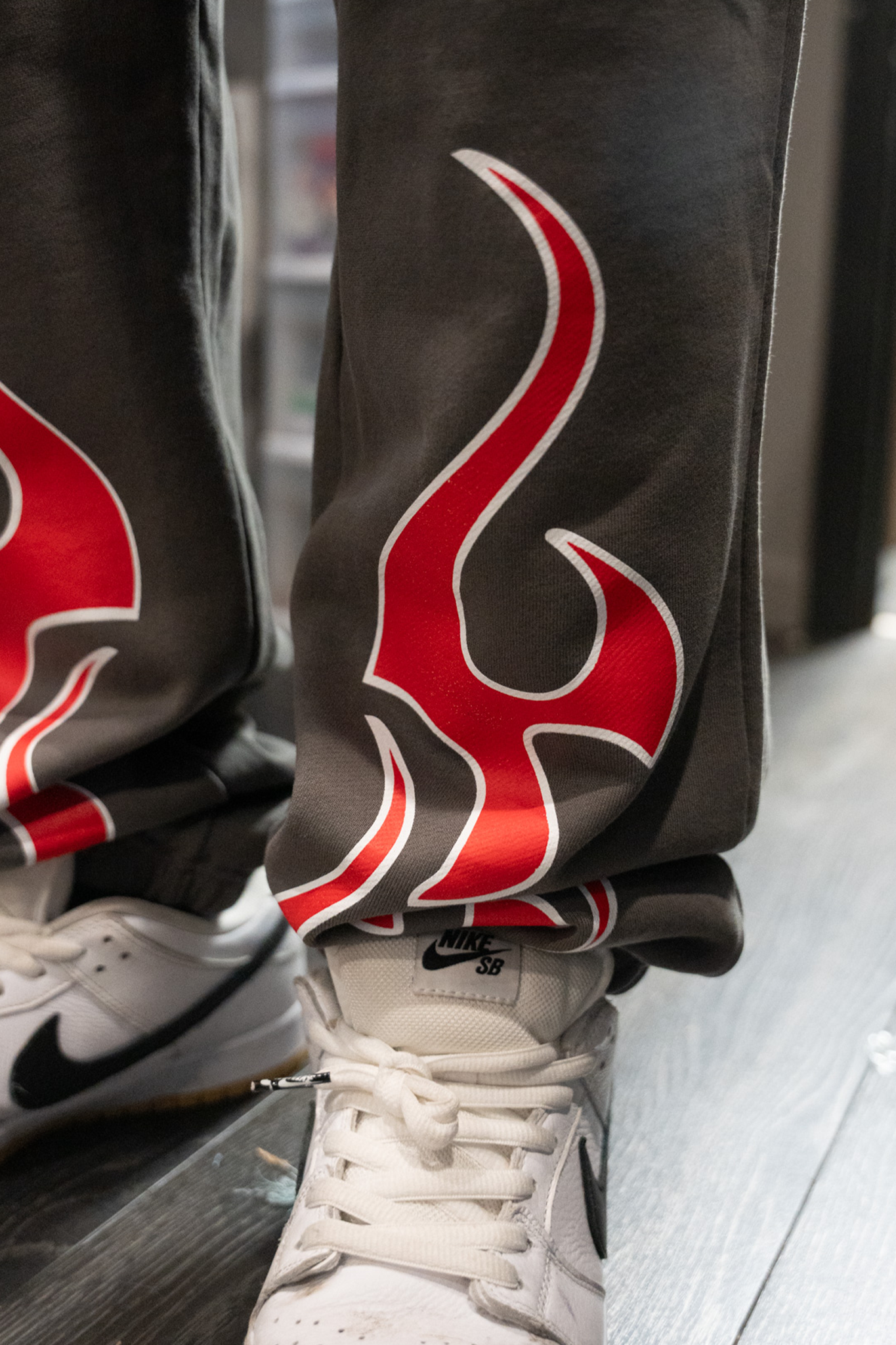 Dual Flames French Terry Heavyweight Sweatpants