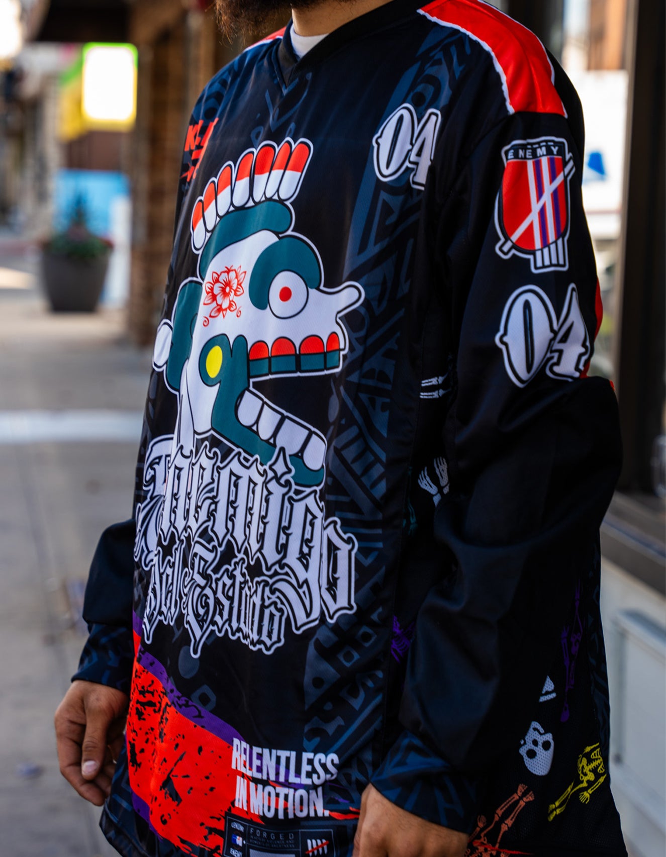 Enemy of the State " Día De Los Muertos " Jersey