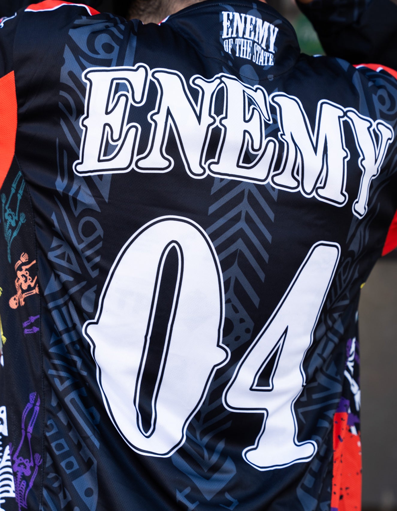 Enemy of the State " Día De Los Muertos " Jersey