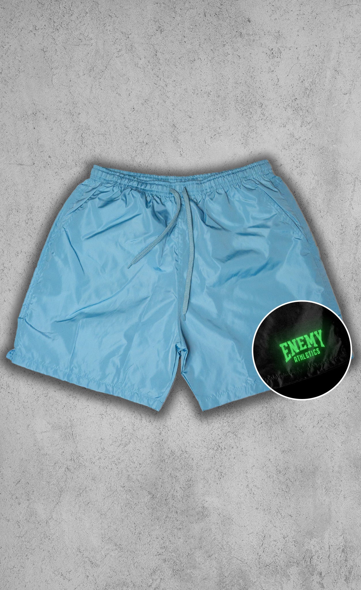 Enemy Athletics Embroidered Gym & Lounge Shorts