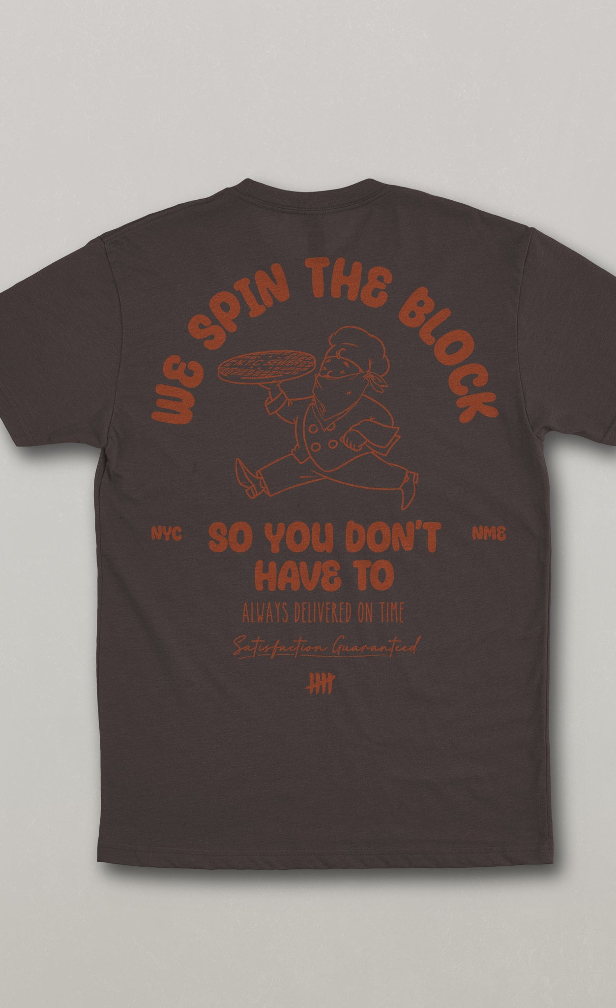Spin the Block Delivery Service T Shirt