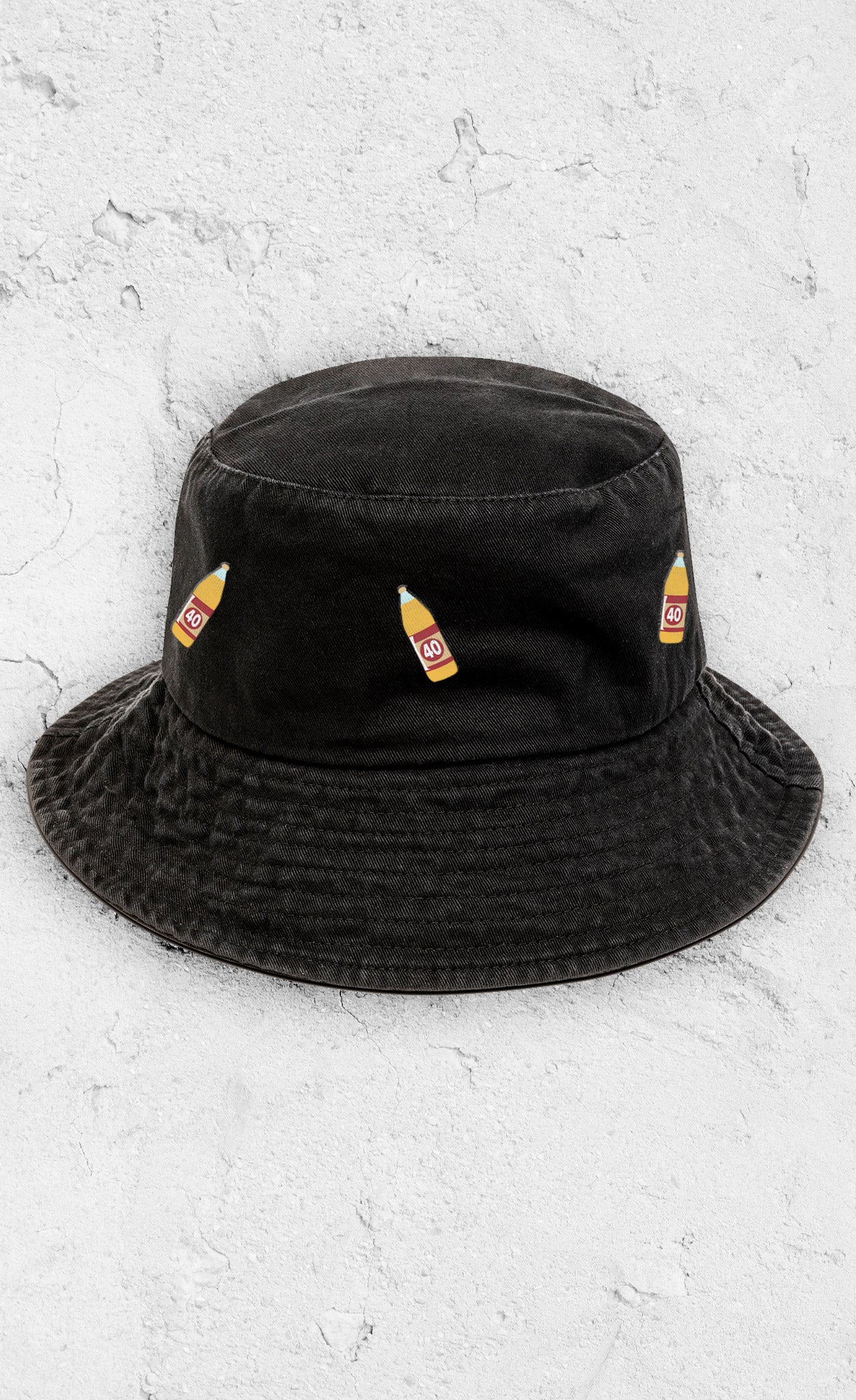 40 Media x Enemy of the State Embroidered Bucket Hat