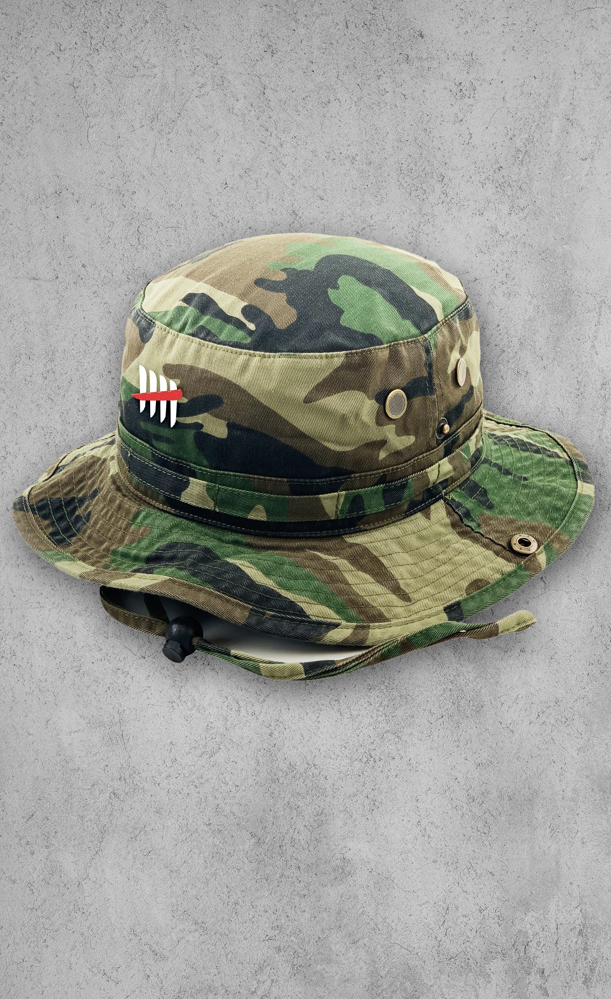 Kill 5 Embroidered Bucket Hat w/ Draw String