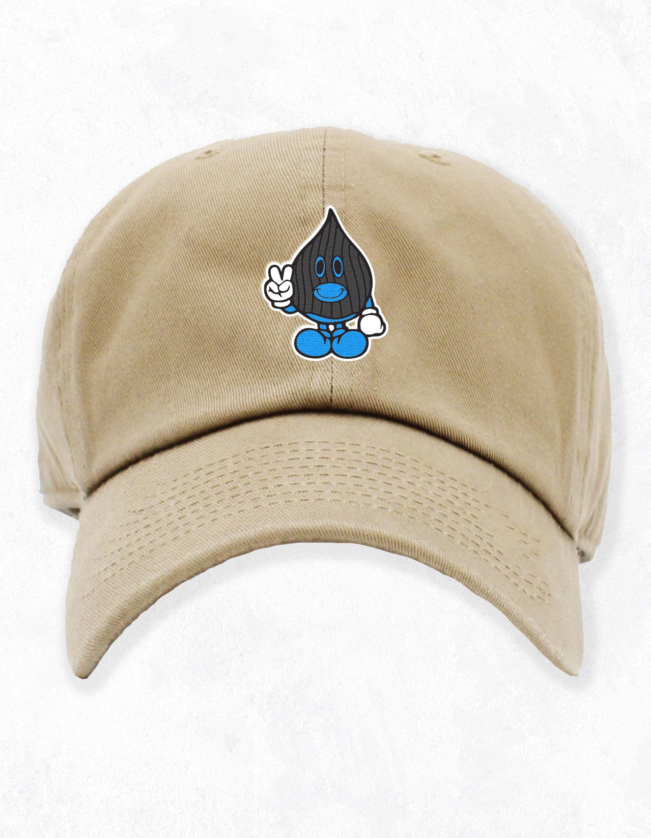 Drip Embroidered Dad Hat