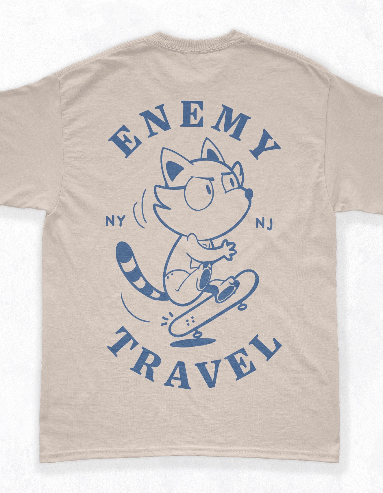 Travel Skateshop x Enemy SkateCoon T Shirt