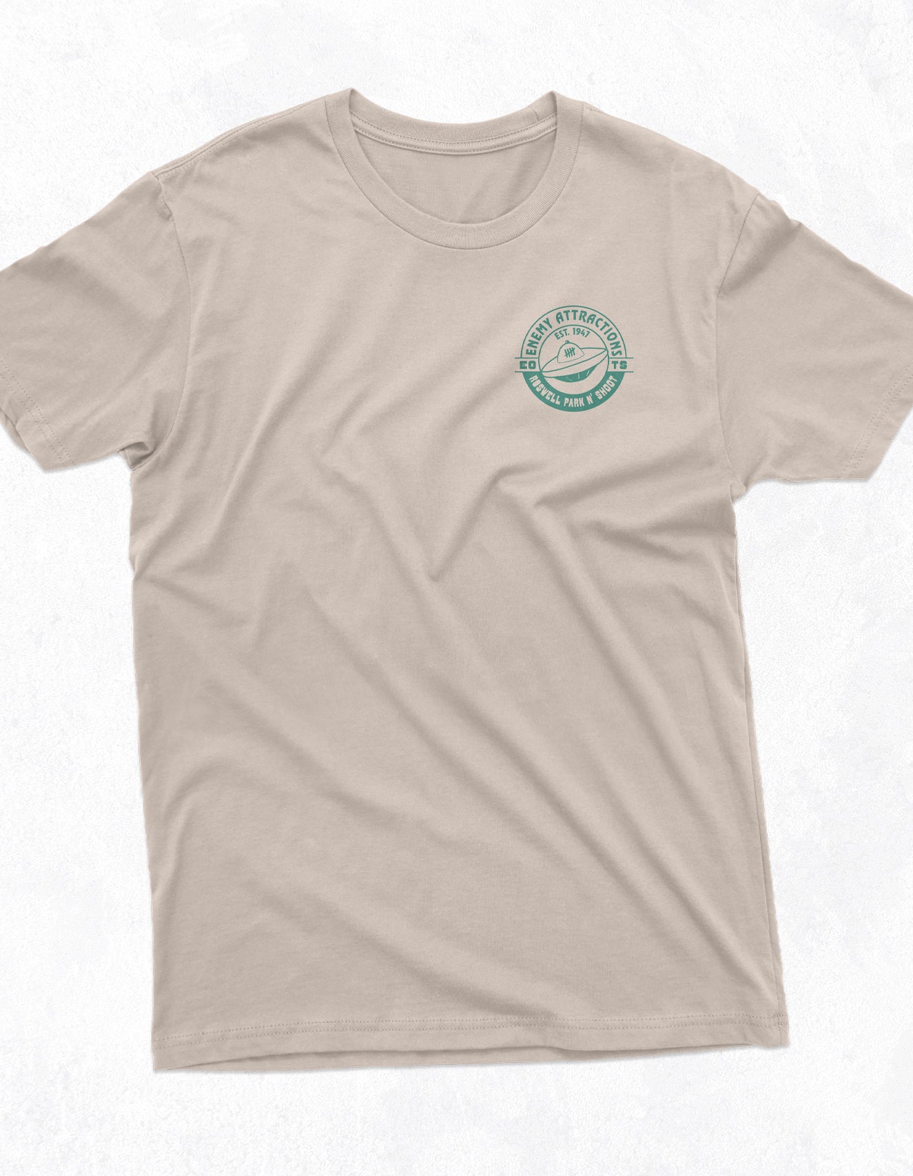 Enemy Attractions 'Park n' Shoot' Short Sleeve T-Shirt