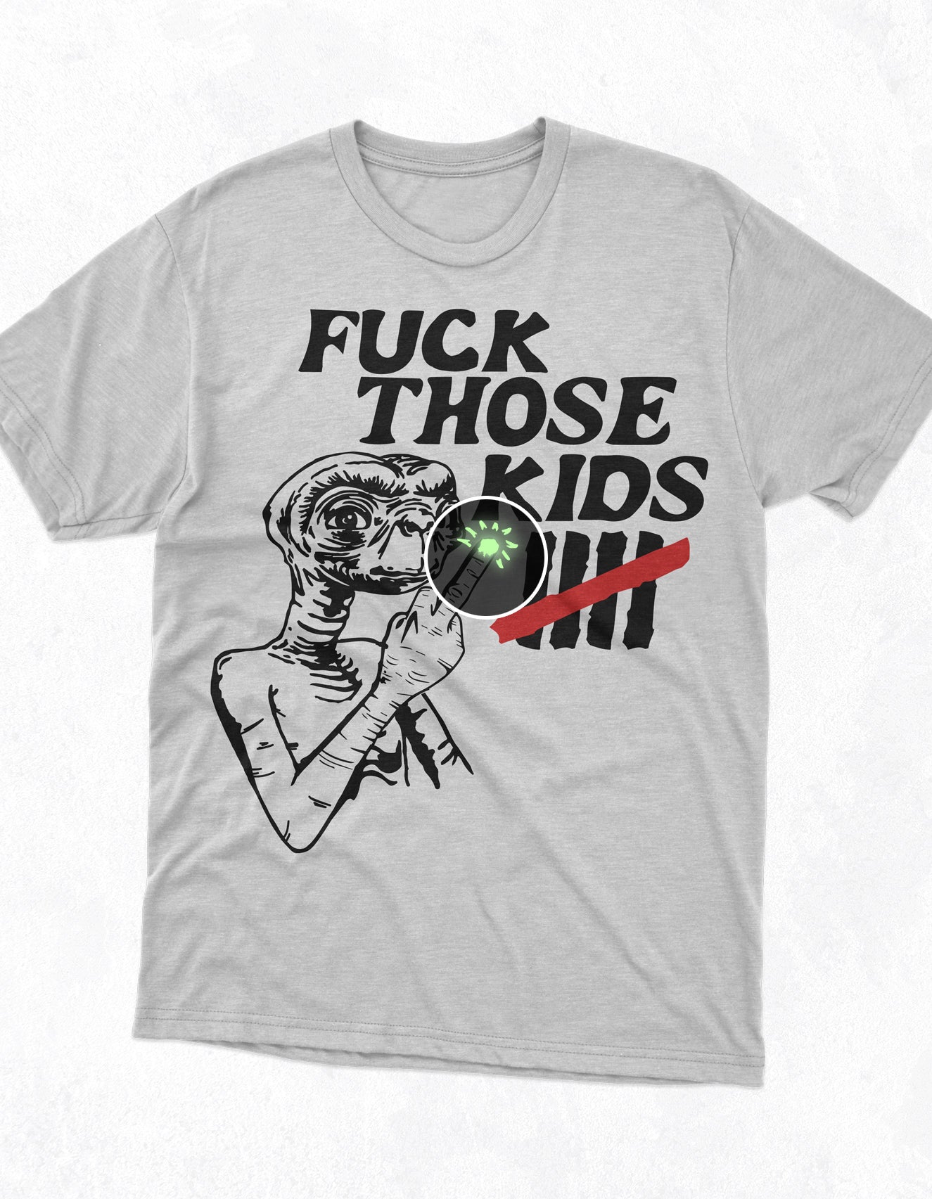 Fuck Those Kids Glow in the Dark Short Sleeve T-Shirt