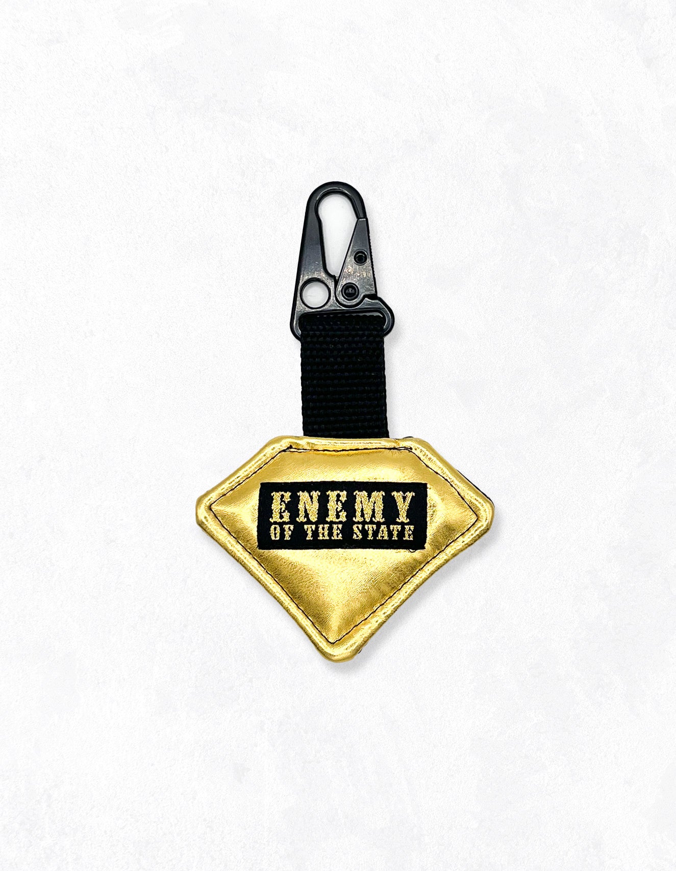 Gold Double Sided Plush Bag Tag (Copy)