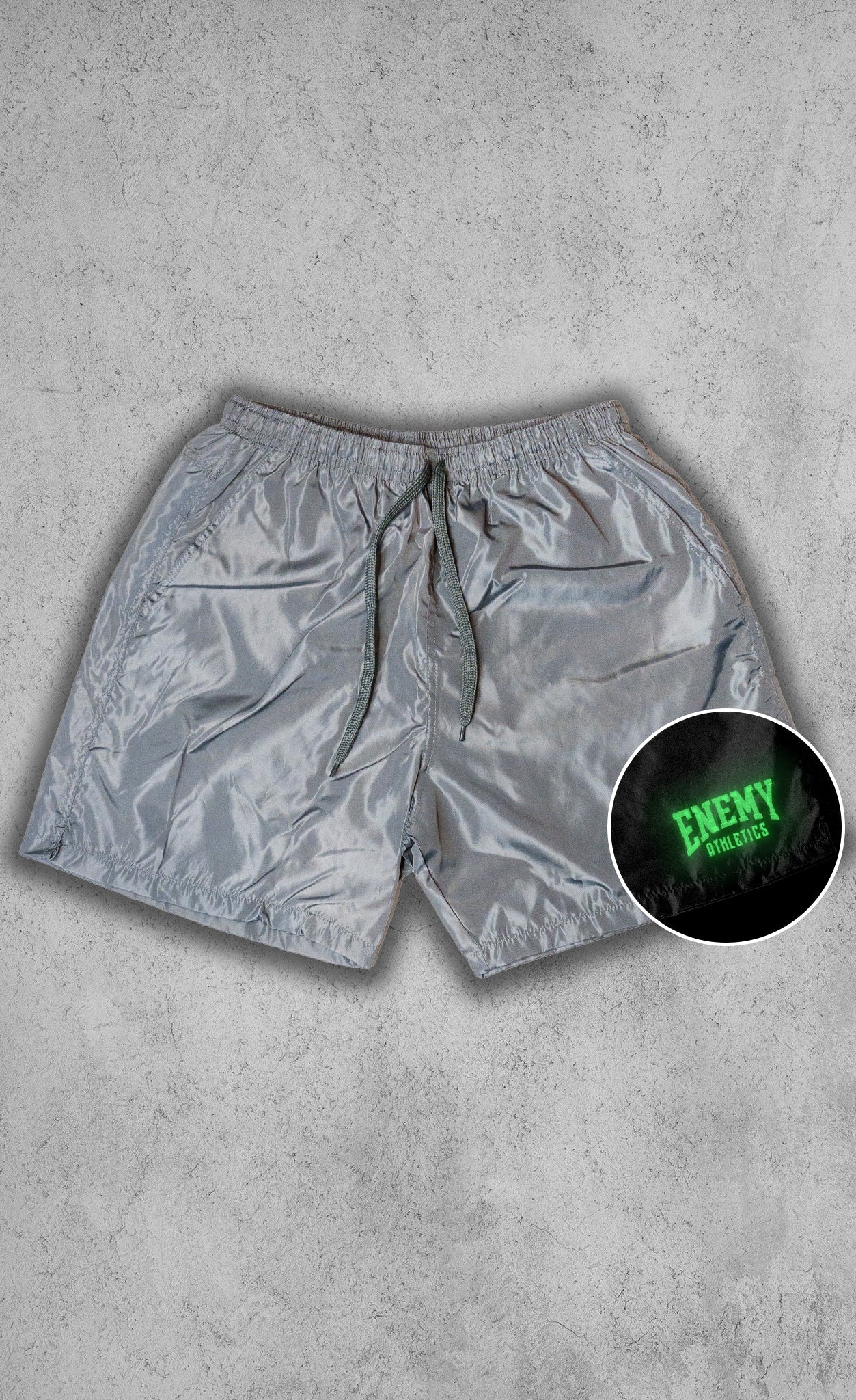 Enemy Athletics Embroidered Gym & Lounge Shorts