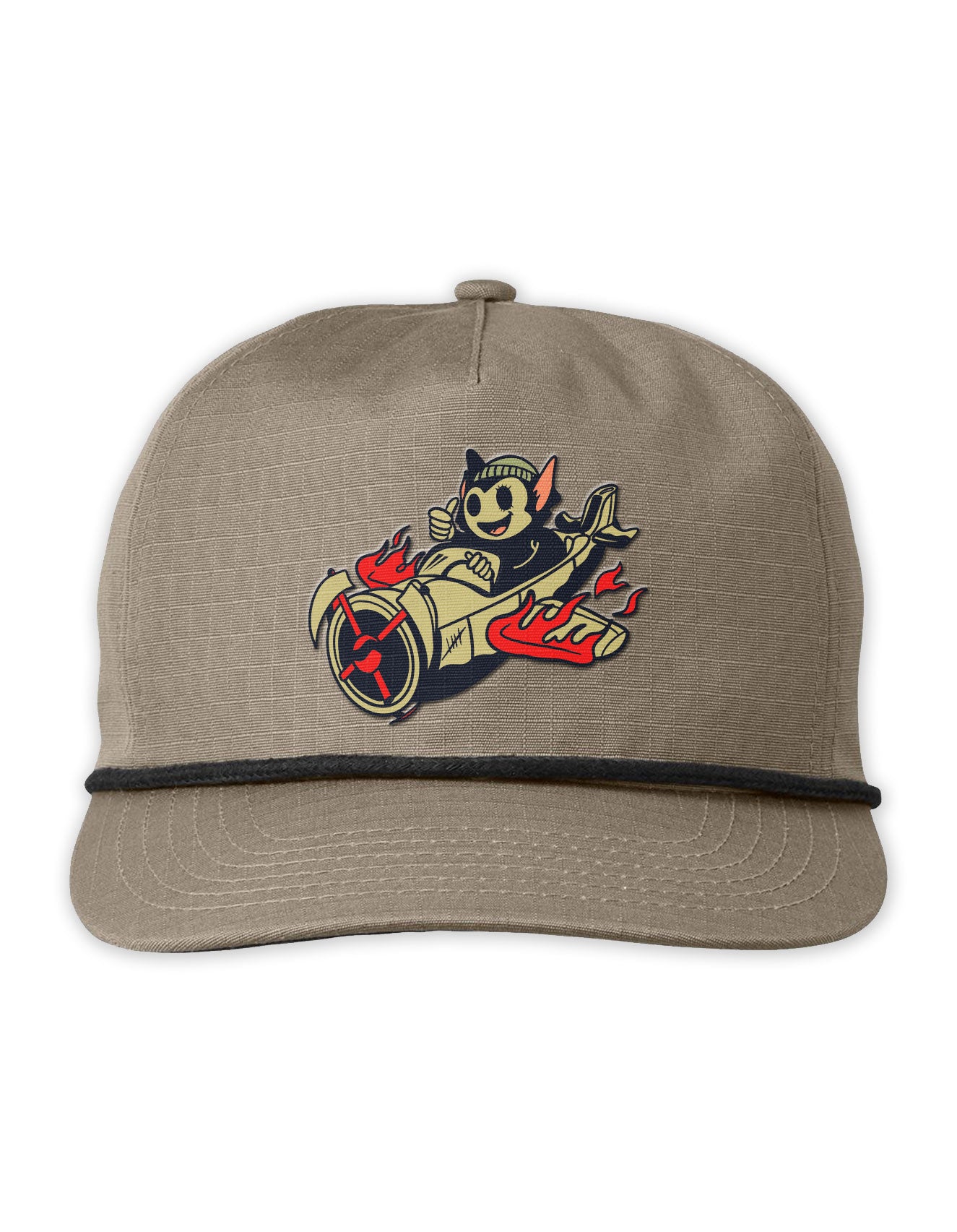 Ripstop Embroidered Enemy Aviators Hat