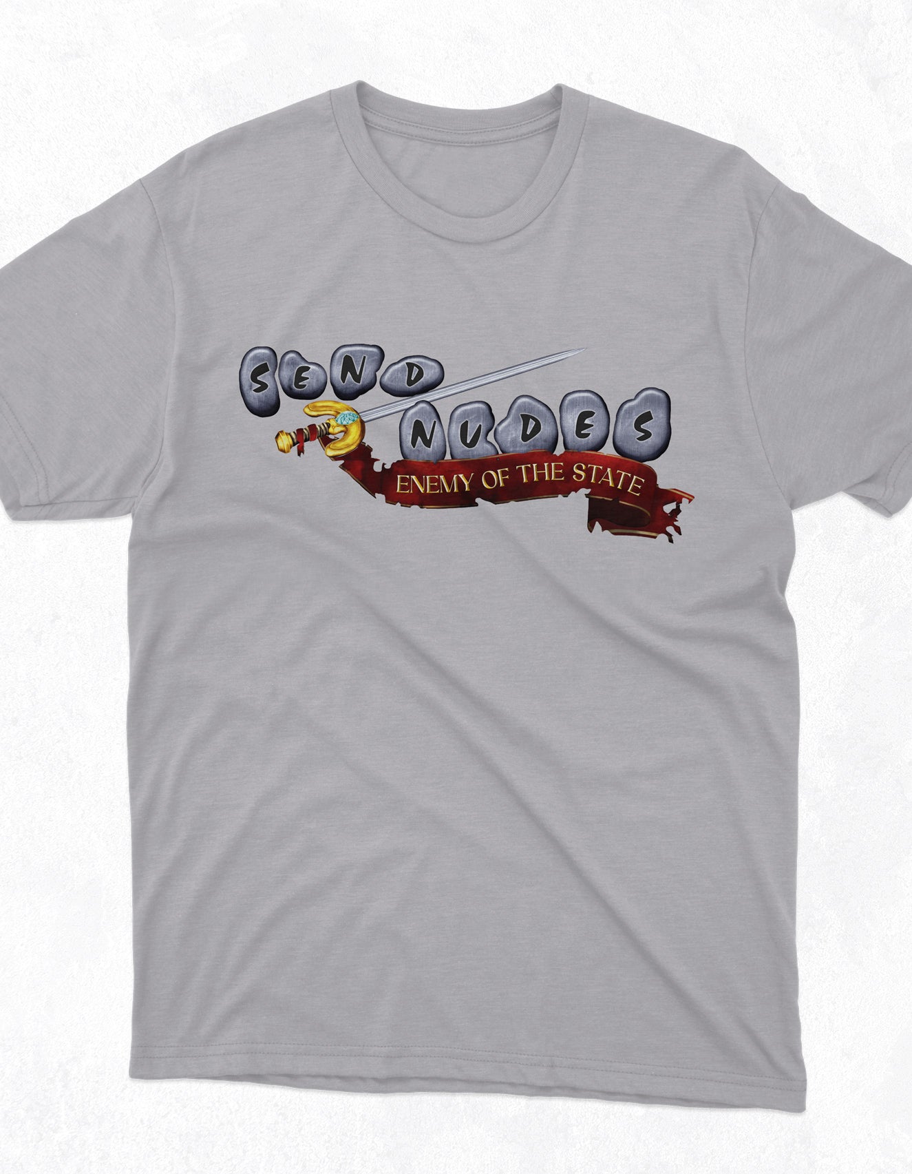 Send Nudes Mid-Weight T Shirt