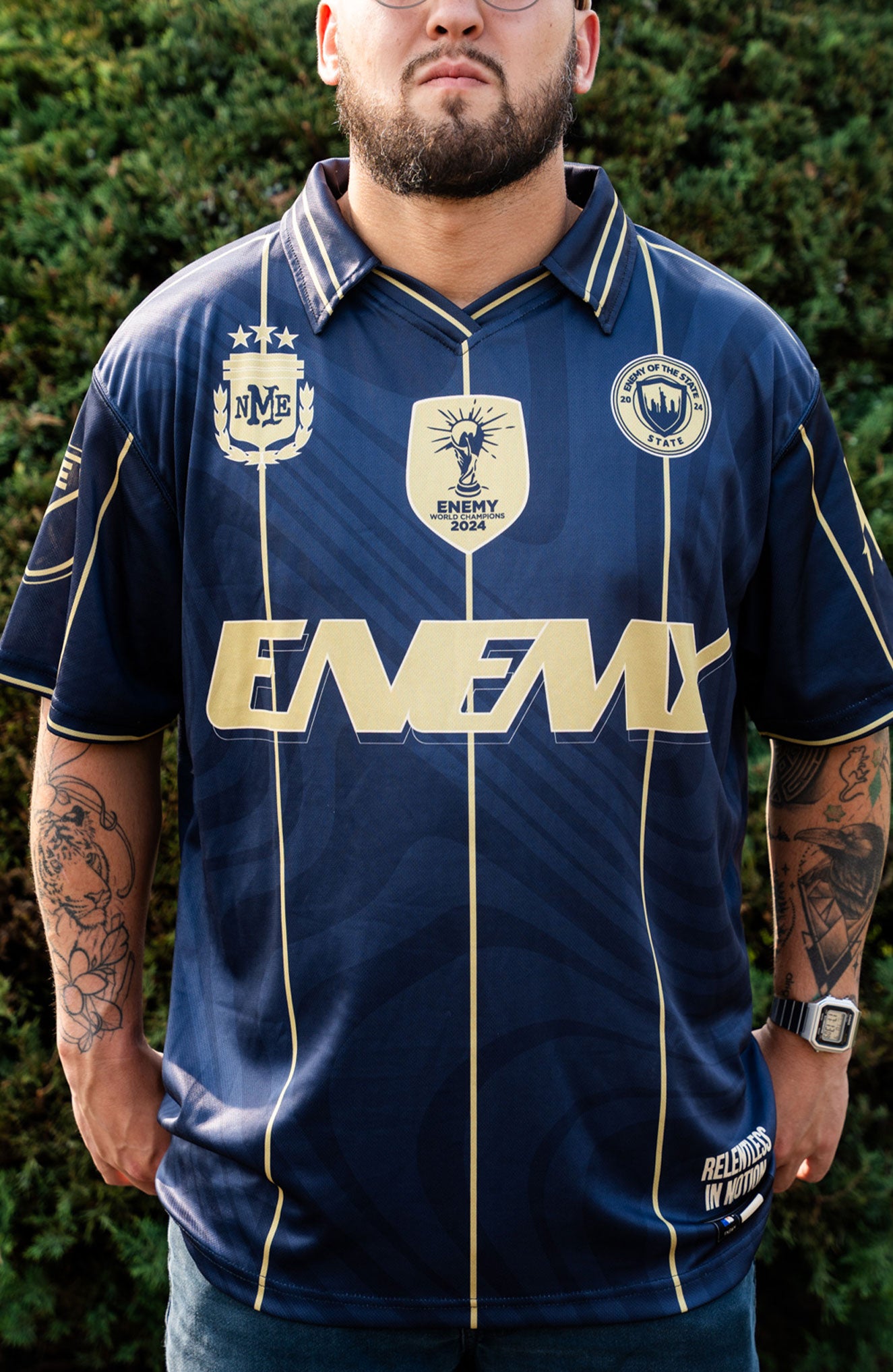 Mortis Collared Soccer Tech Tee