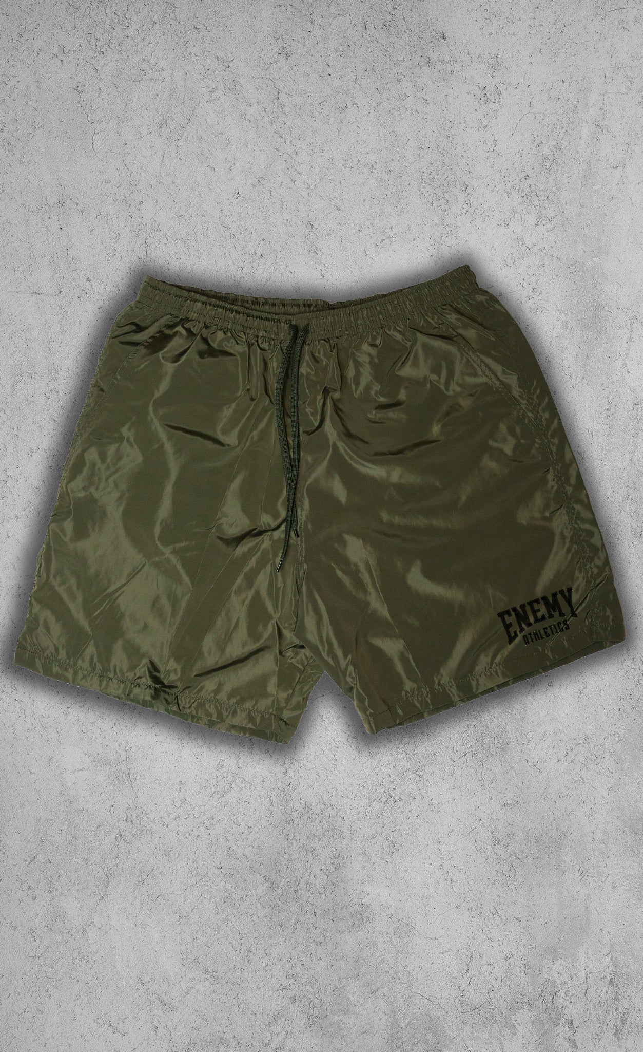 Enemy Athletics Embroidered Gym & Lounge Shorts
