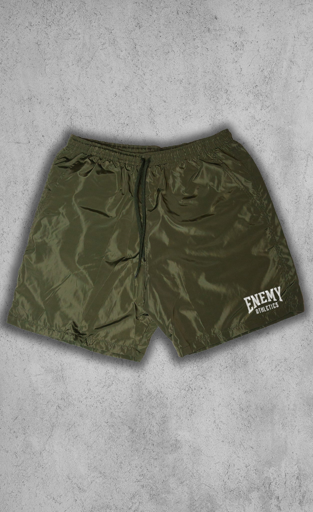 Enemy Athletics Embroidered Gym & Lounge Shorts