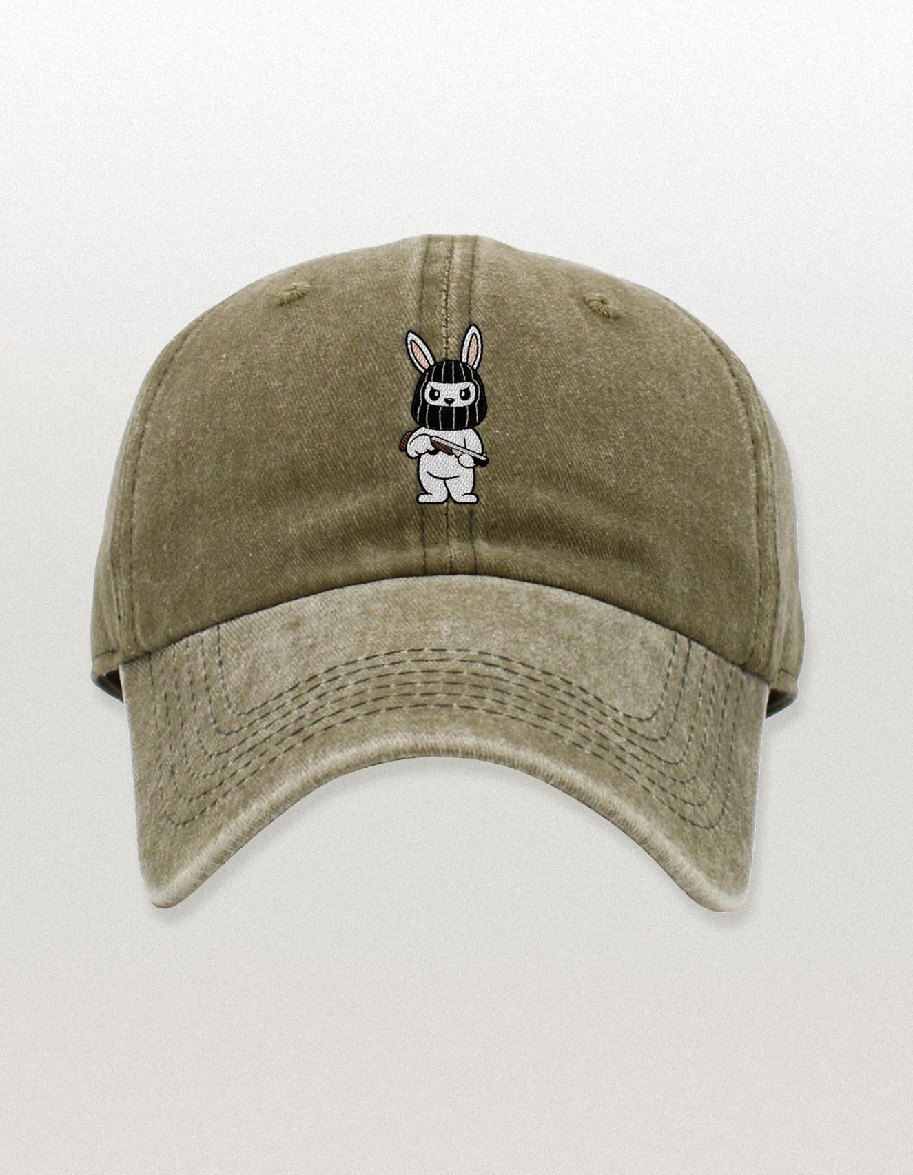 Pigment Washed Killer Bunny Dad Hat