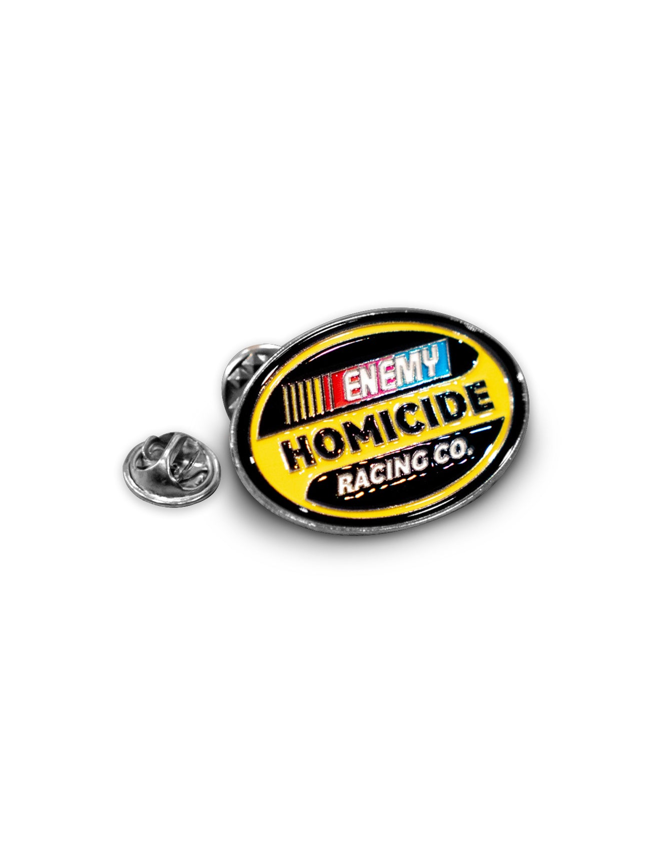 Homicide Grand Prix Enamel Pin