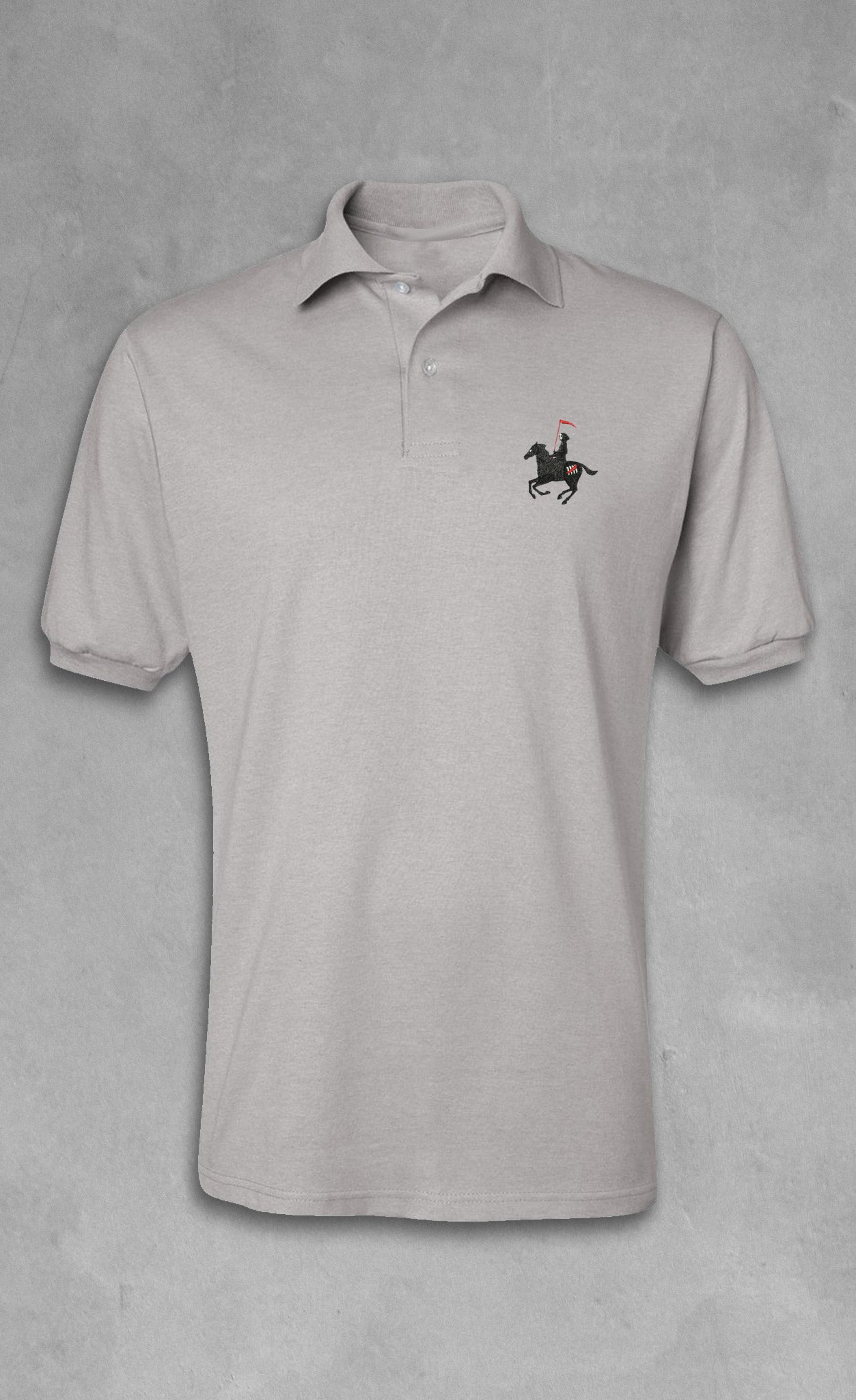 Enemy Reaper Short Sleeve Button Polo T