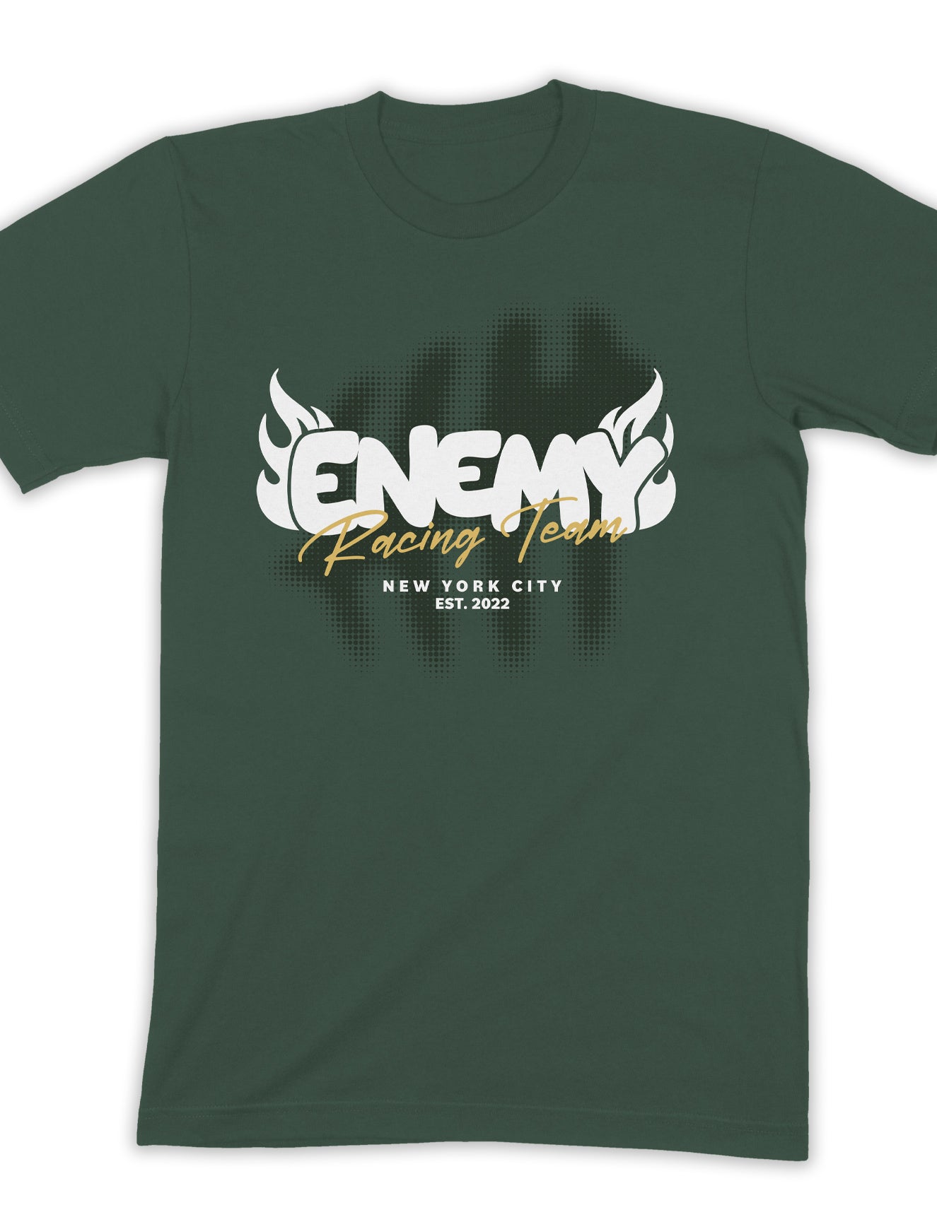Enemy Racing Team Heavyweight T Shirt