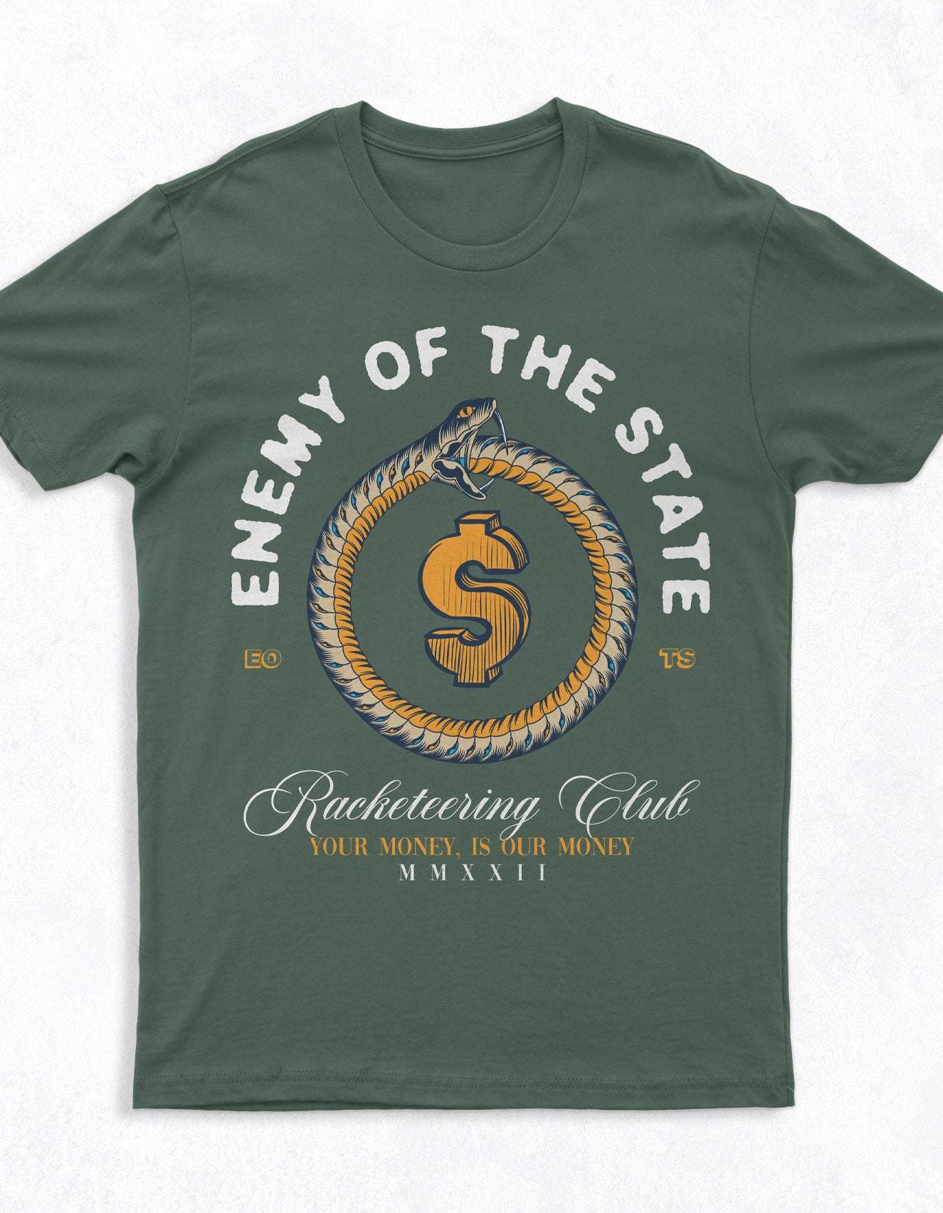 Enemy Racketeering Club T Shirt