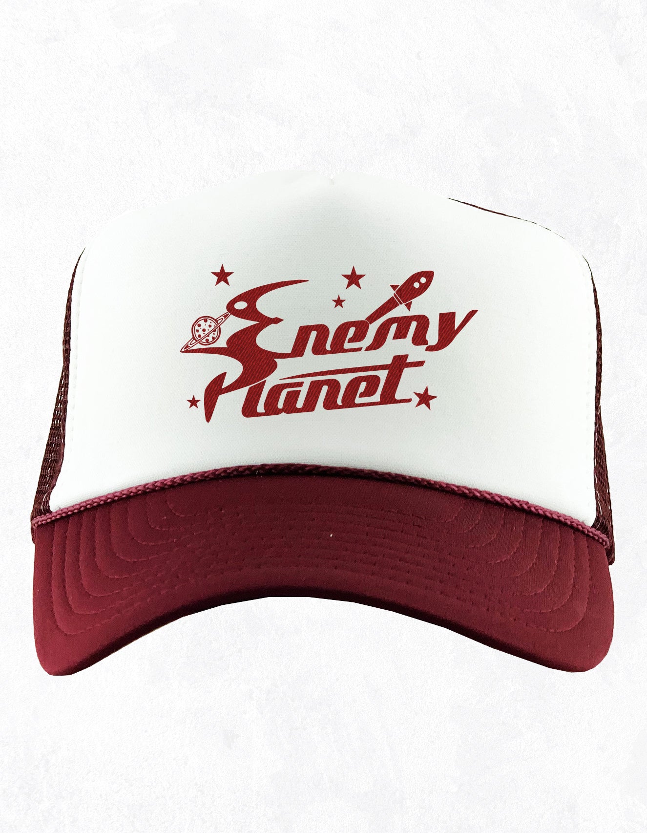 Enemy Planet Embroidered Trucker Hat