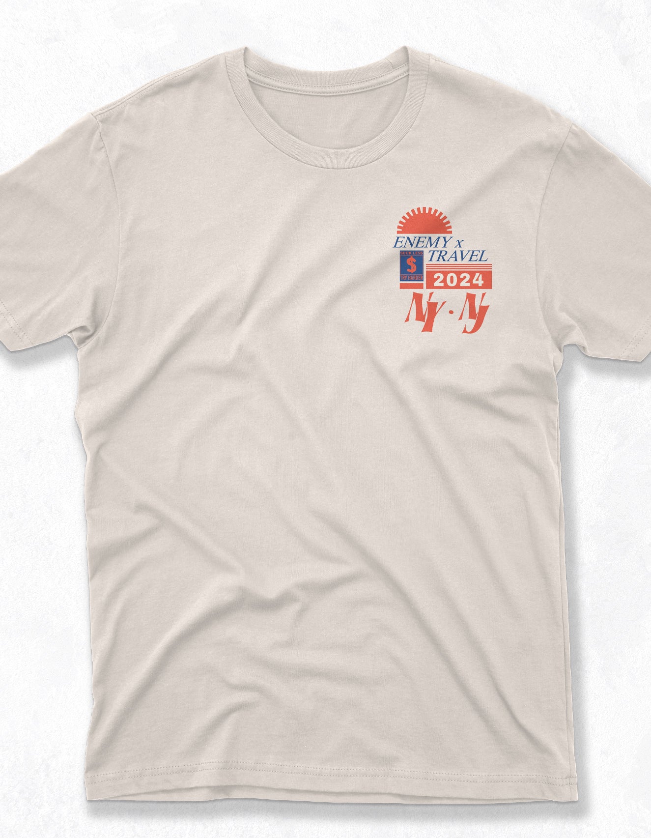 Travel Skateshop x Enemy Retro T Shirt