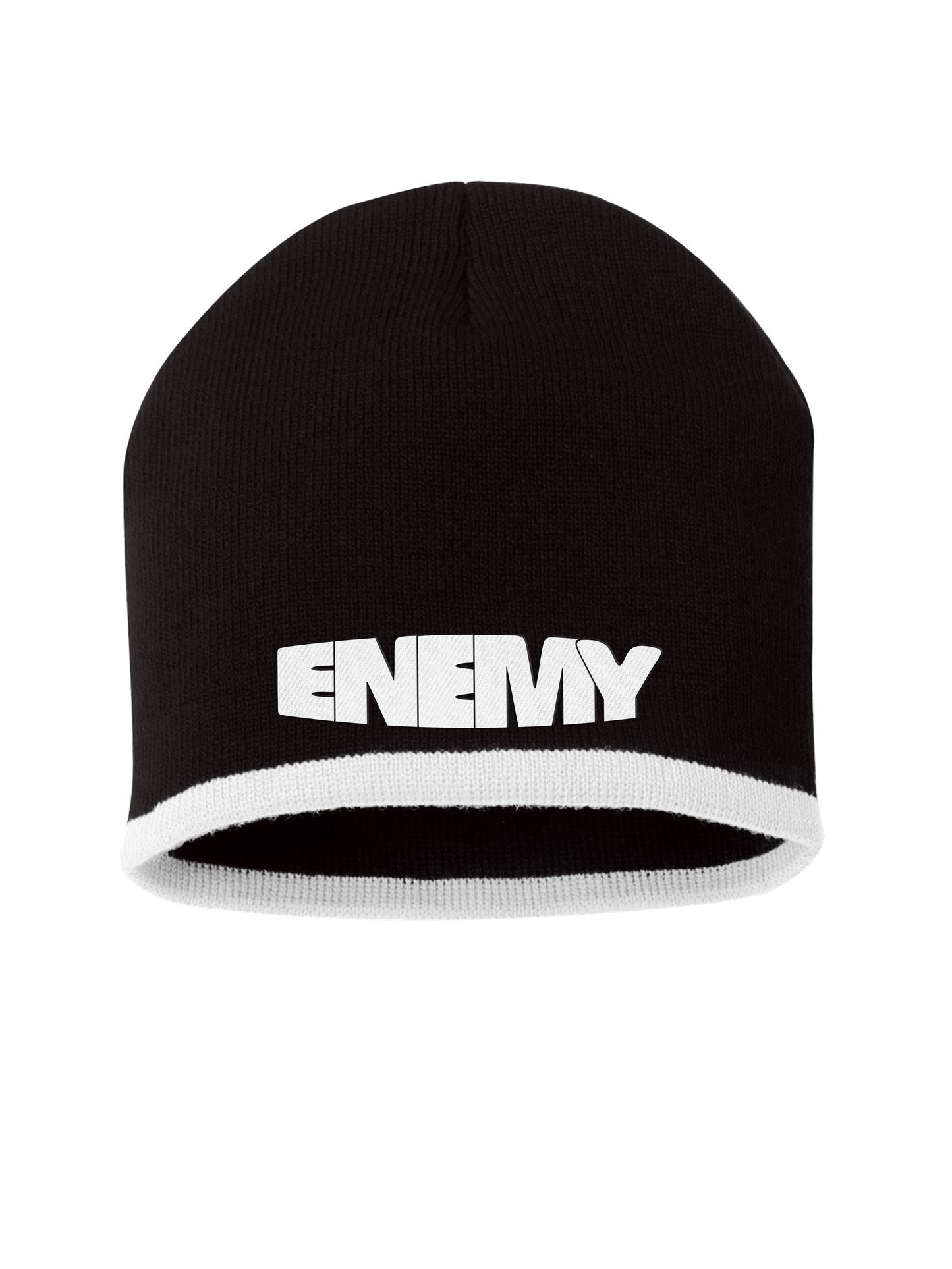 Bloated Enemy Striped Beanie