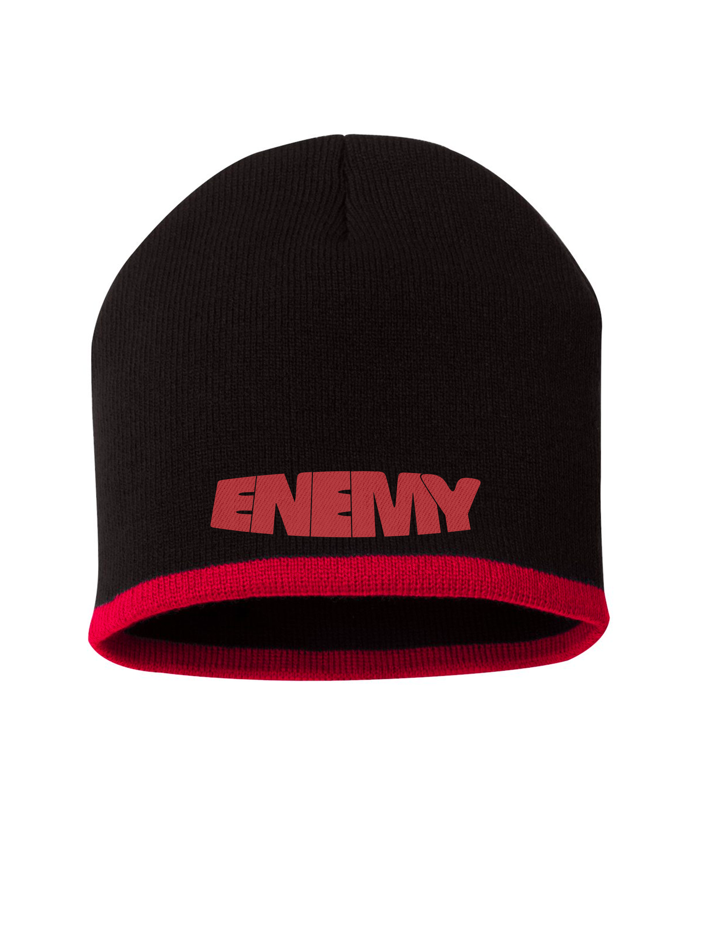 Bloated Enemy Striped Beanie