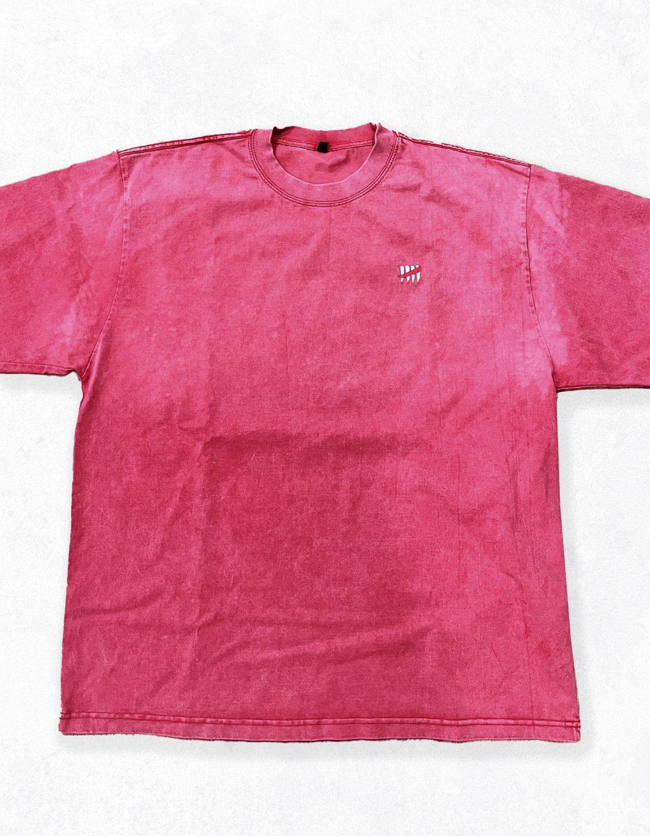Heavyweight Pigment Washed Kill 5 Embroidered Shirt