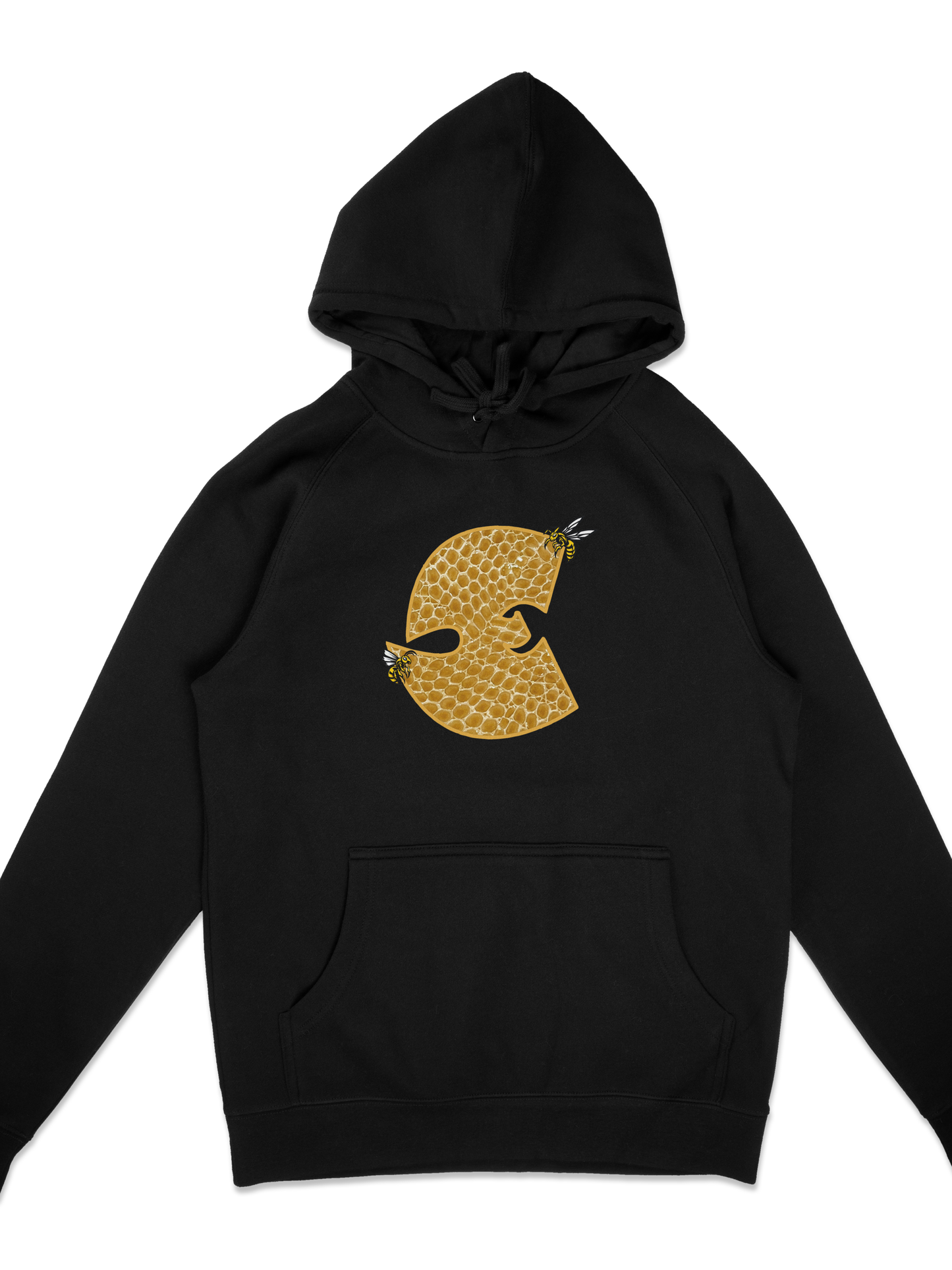 Shaolin Honeycomb Applique Embroidered Hoodie
