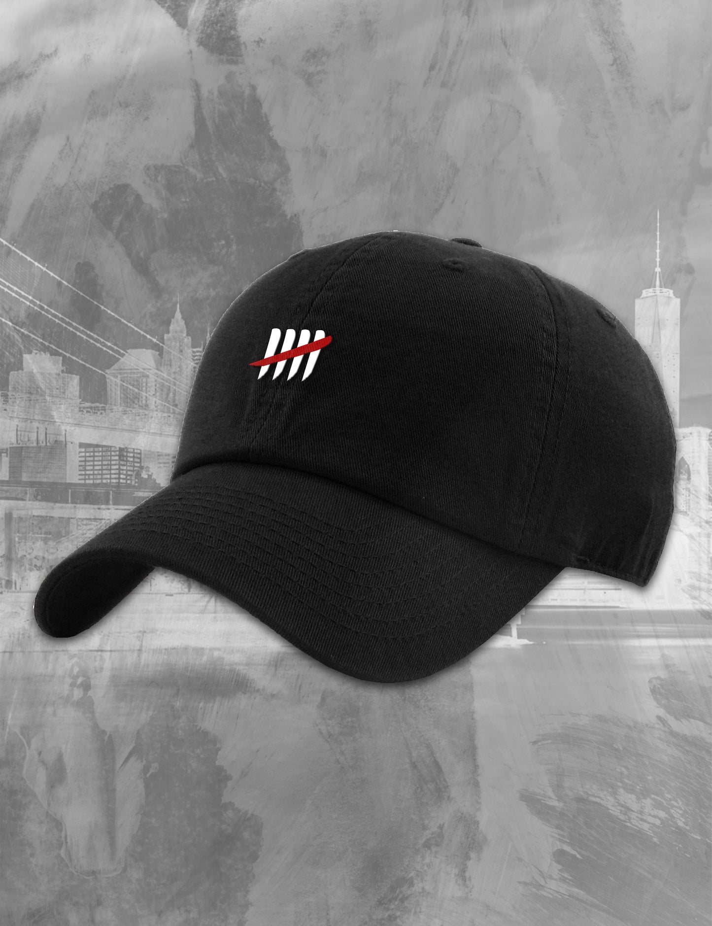 Kill 5 Embroidered Logo Dad Hat