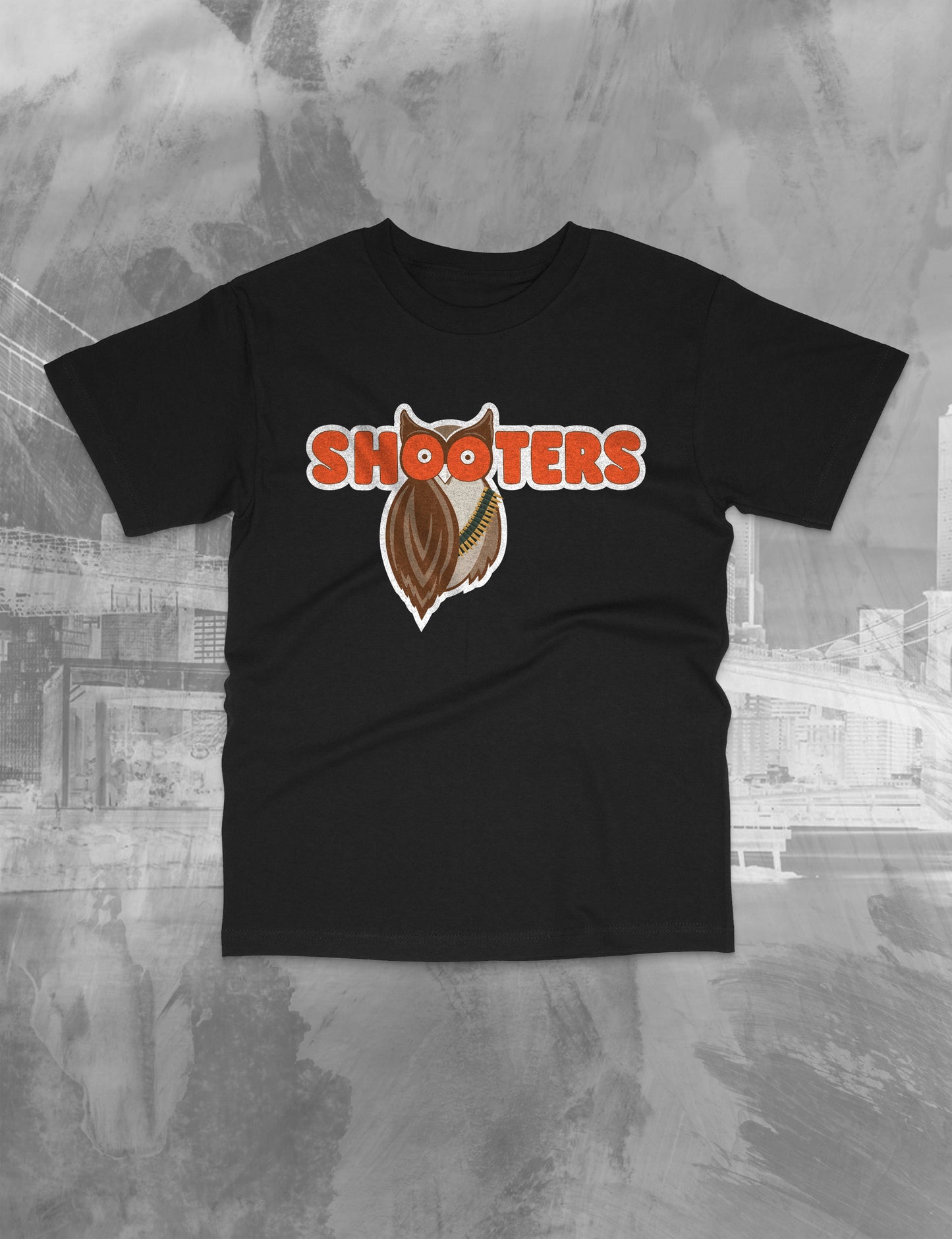Shooters Bar & Lounge Crewneck T Shirt
