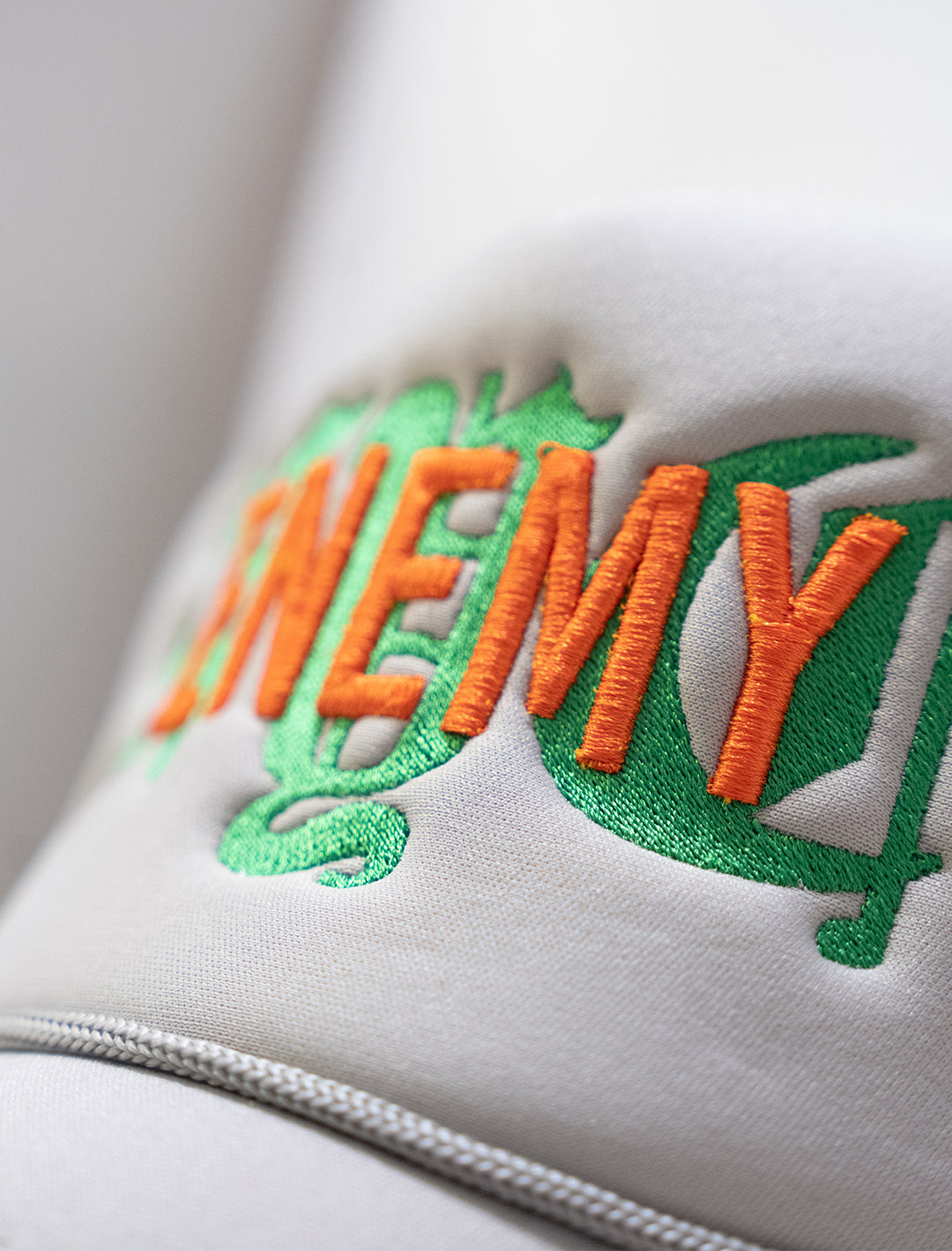 Enemy NYC Embroidered Trucker Hat - Electricity Colorway