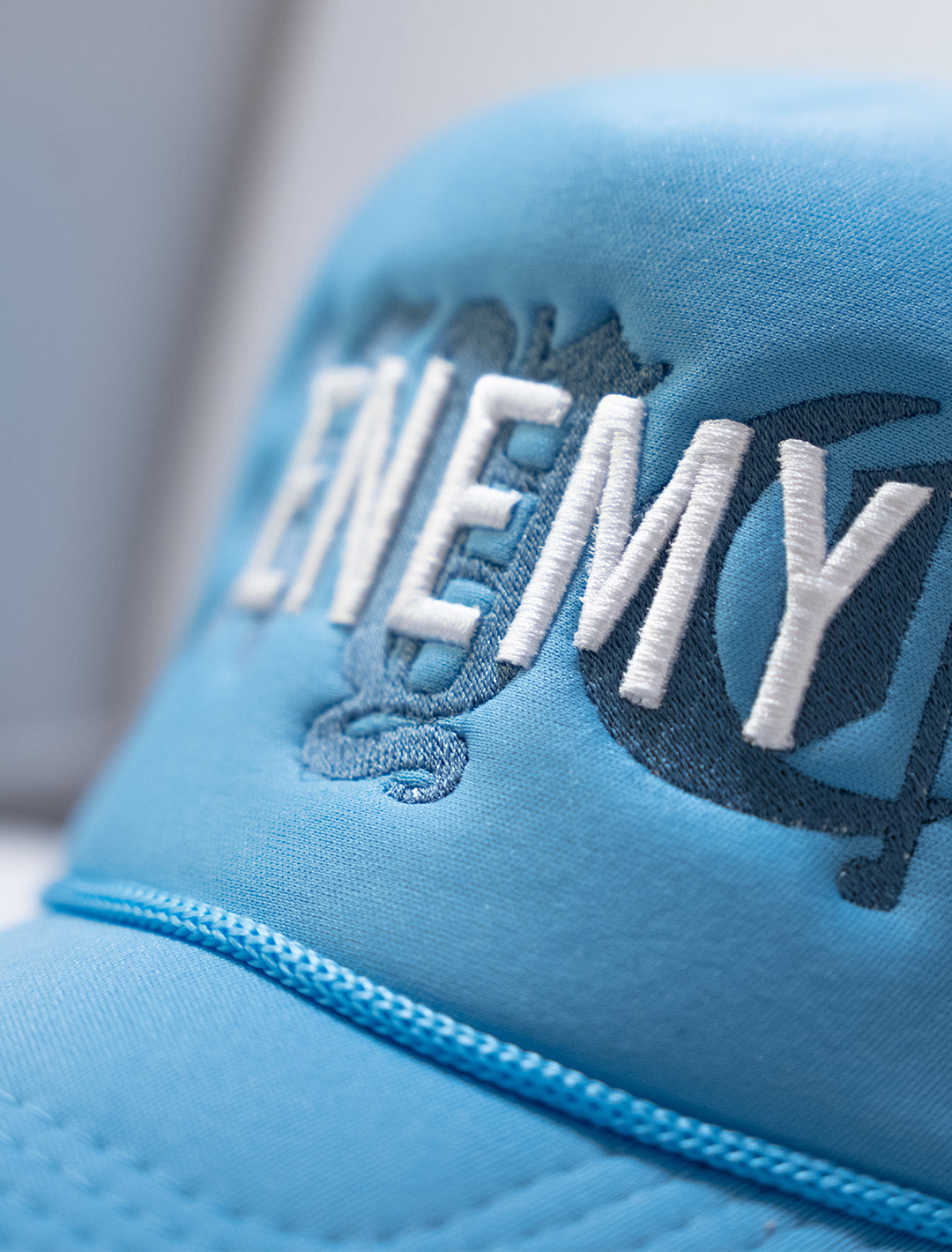 Enemy NYC Embroidered Trucker Hat - Lightning Kick Colorway