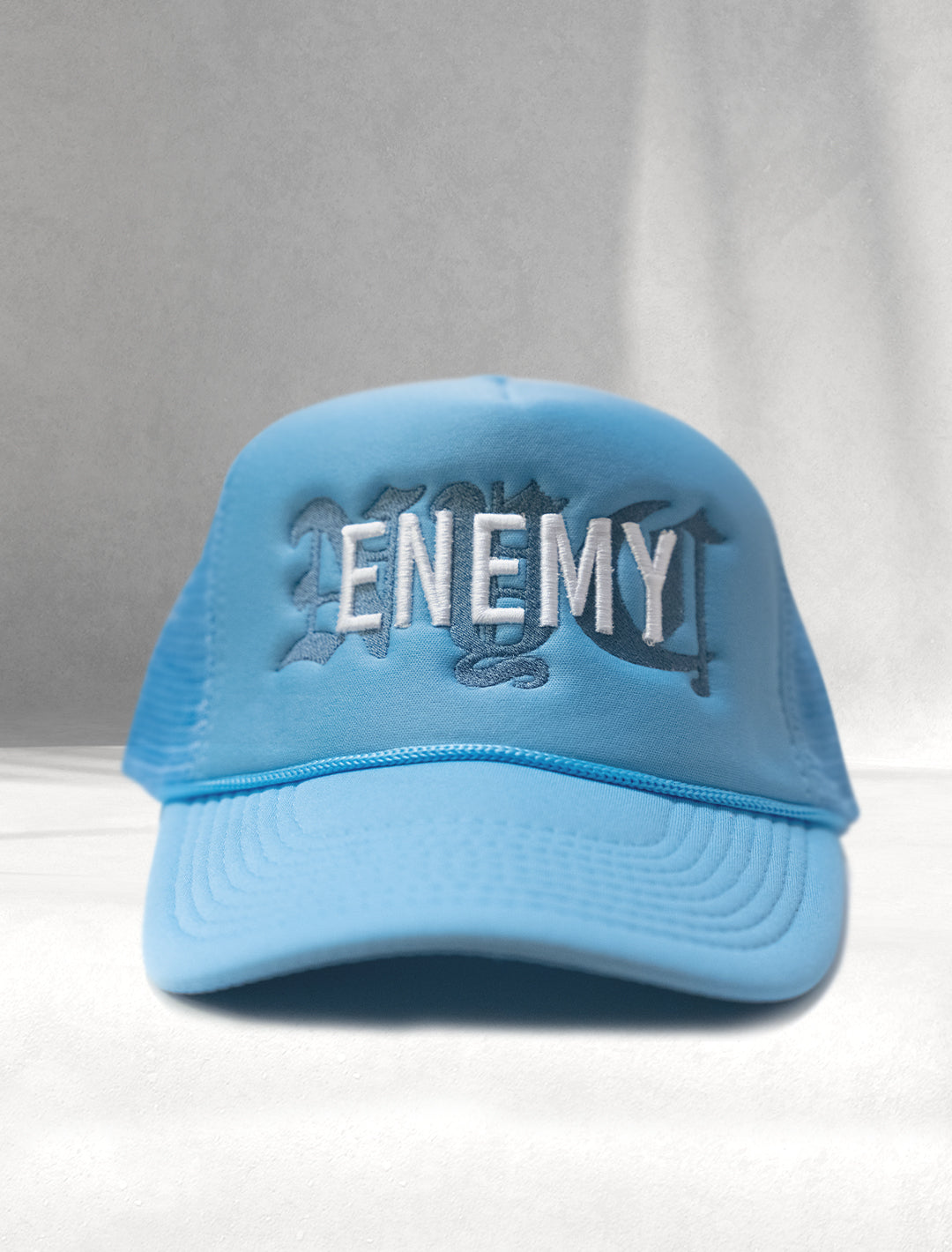 Enemy NYC Embroidered Trucker Hat - Lightning Kick Colorway