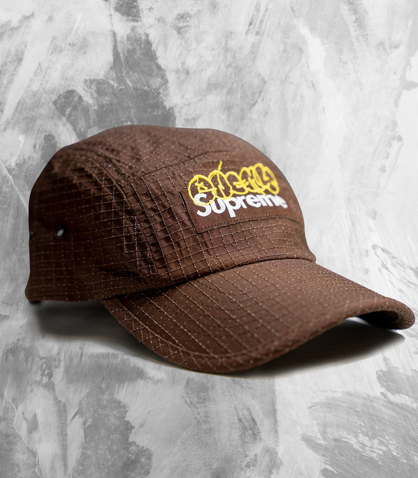 S̷u̷p̷r̷e̷m̷e̷ Enemy of the State Ripstop Glow in the Dark Hat