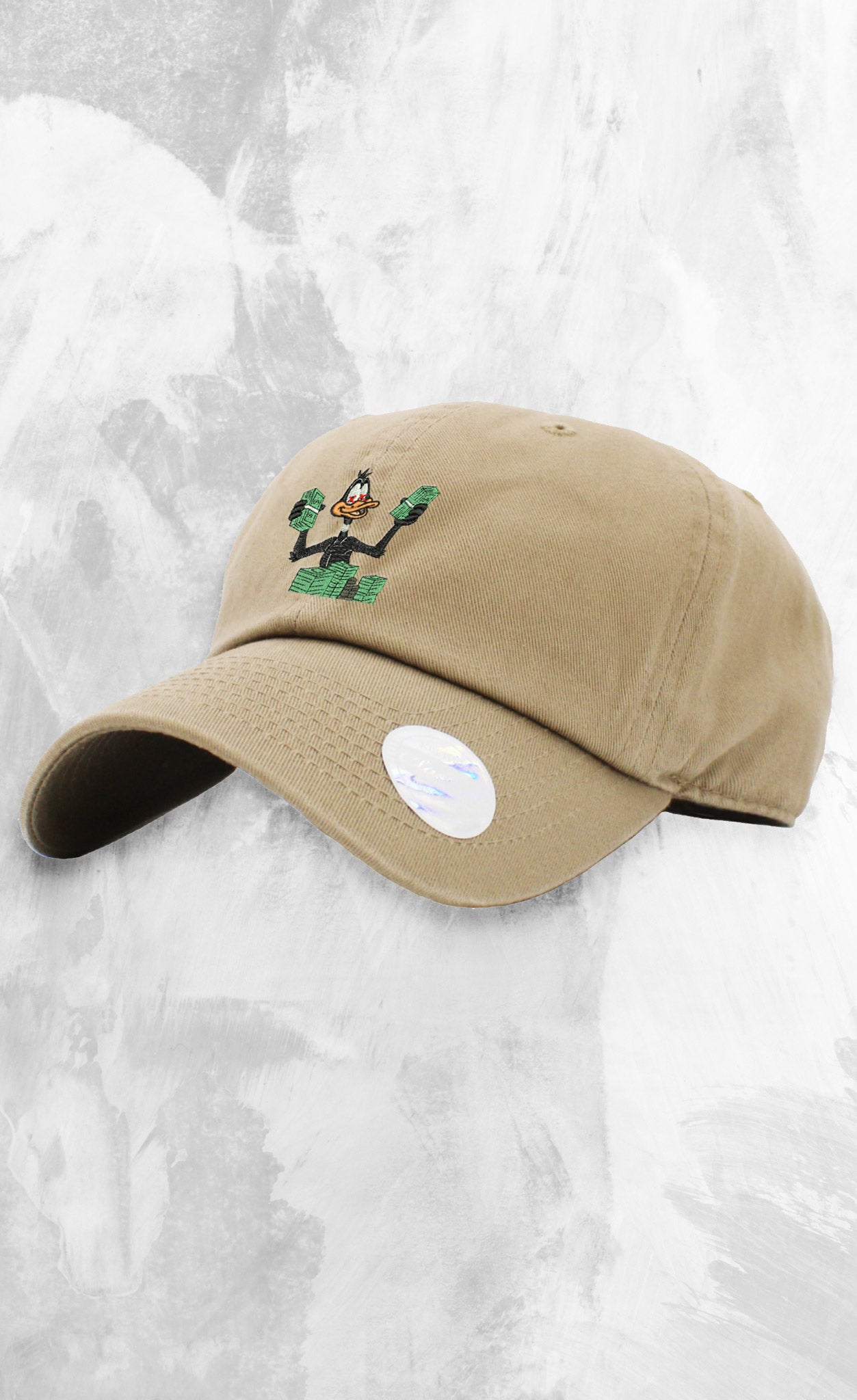 Embroidered Daffy Dollars Dad Hat
