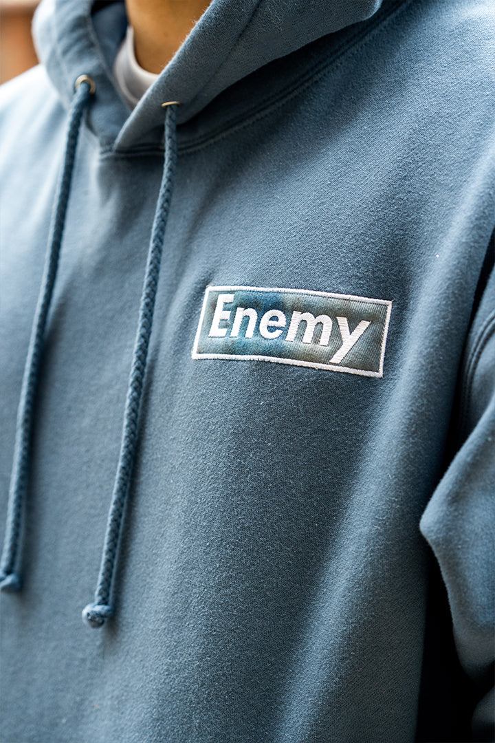 Hadouken Hoodie with Applique Embrodiery