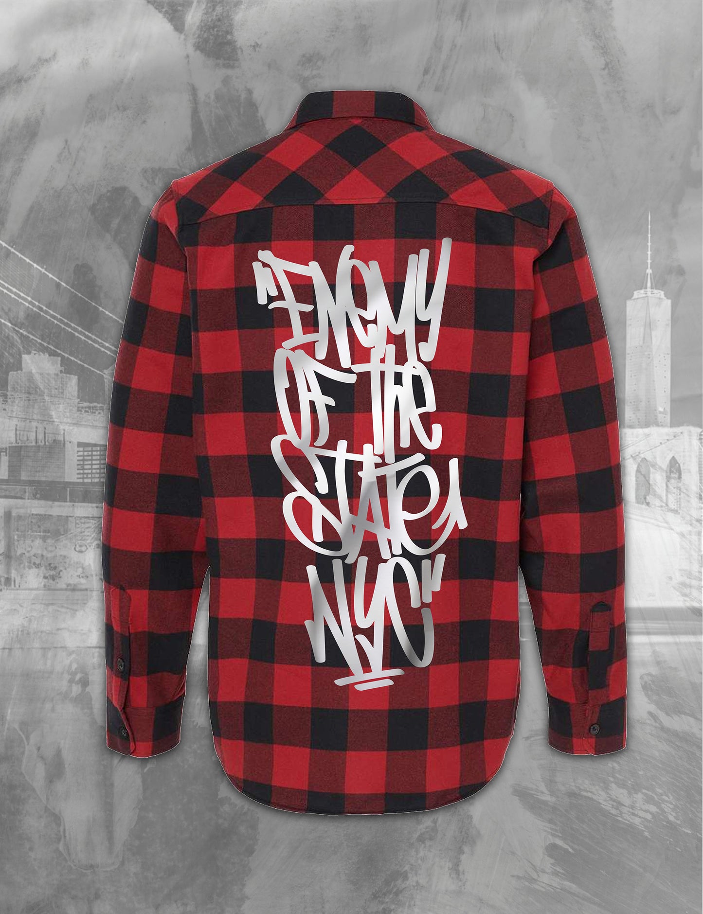 Enemy of the State Graffiti Flannel Longsleeve