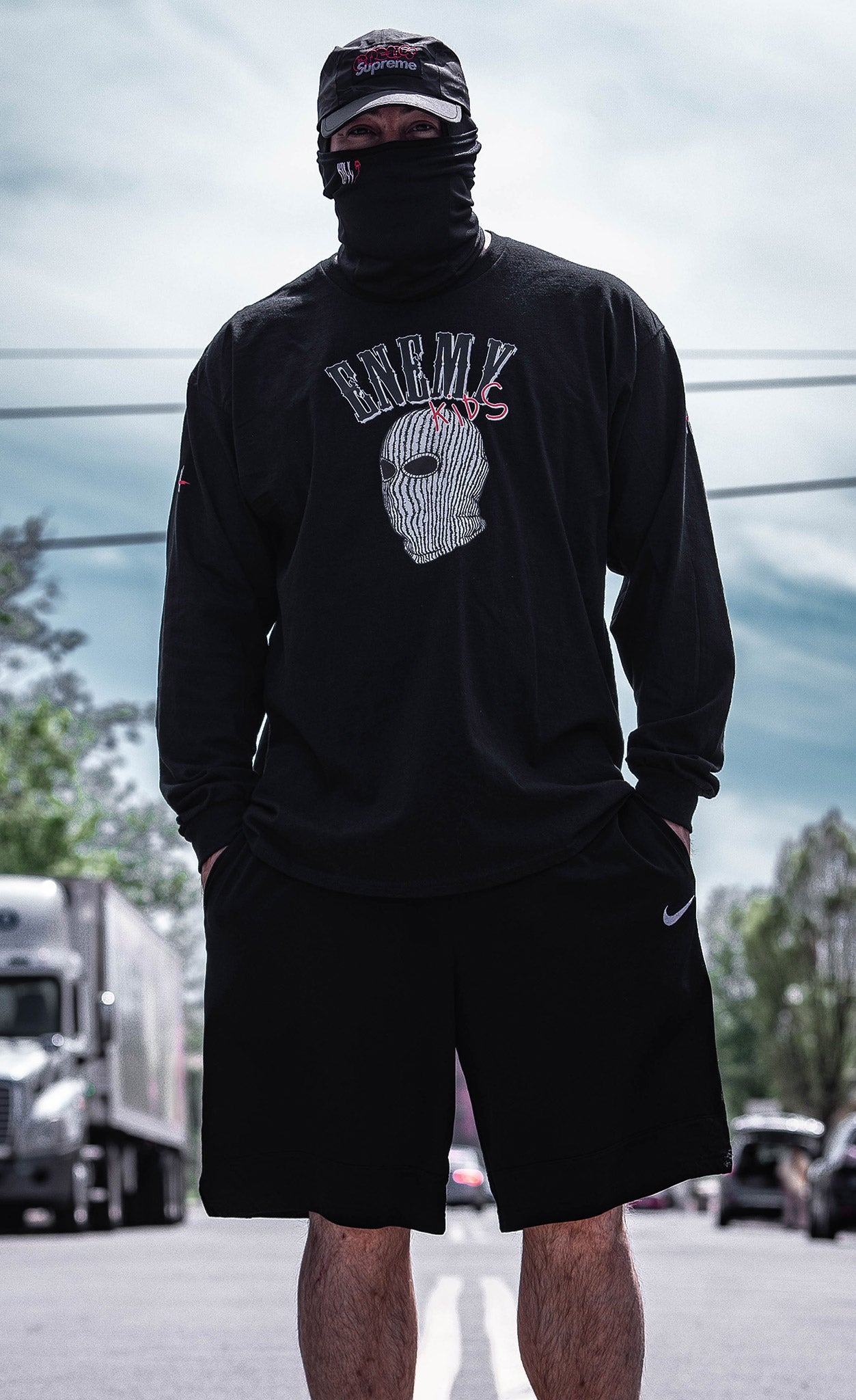 Enemy Kids Long-sleeved T Shirt