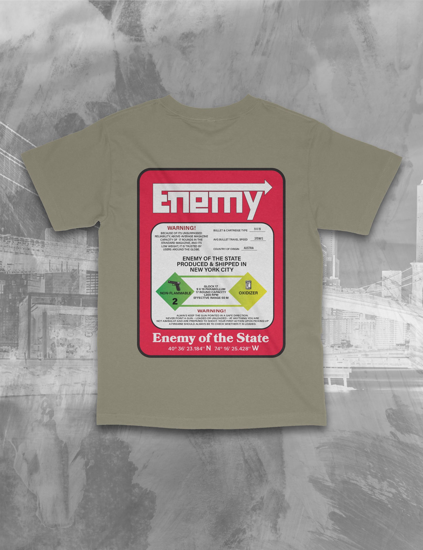 NOS Crewneck T Shirt