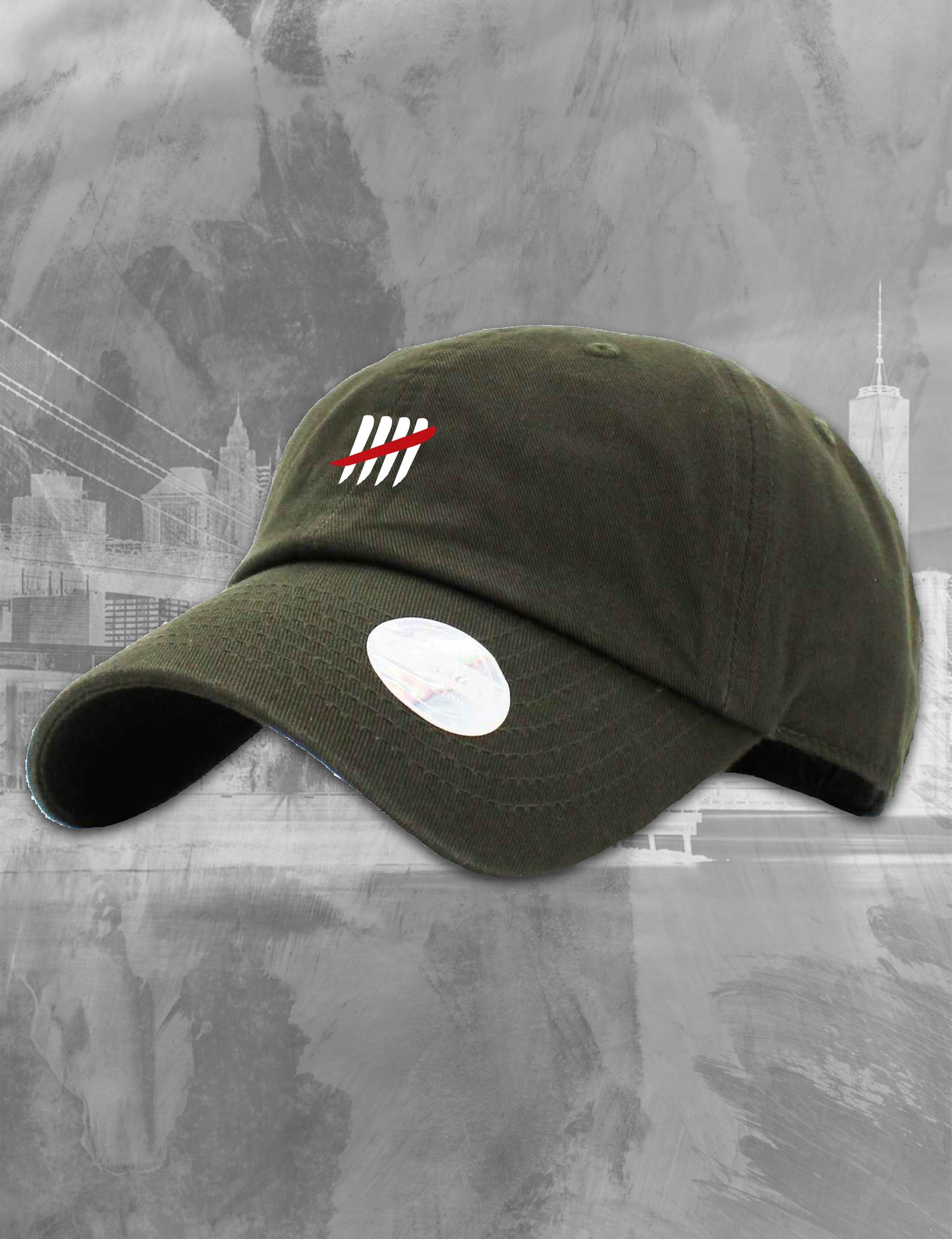 Kill 5 Embroidered Logo Dad Hat