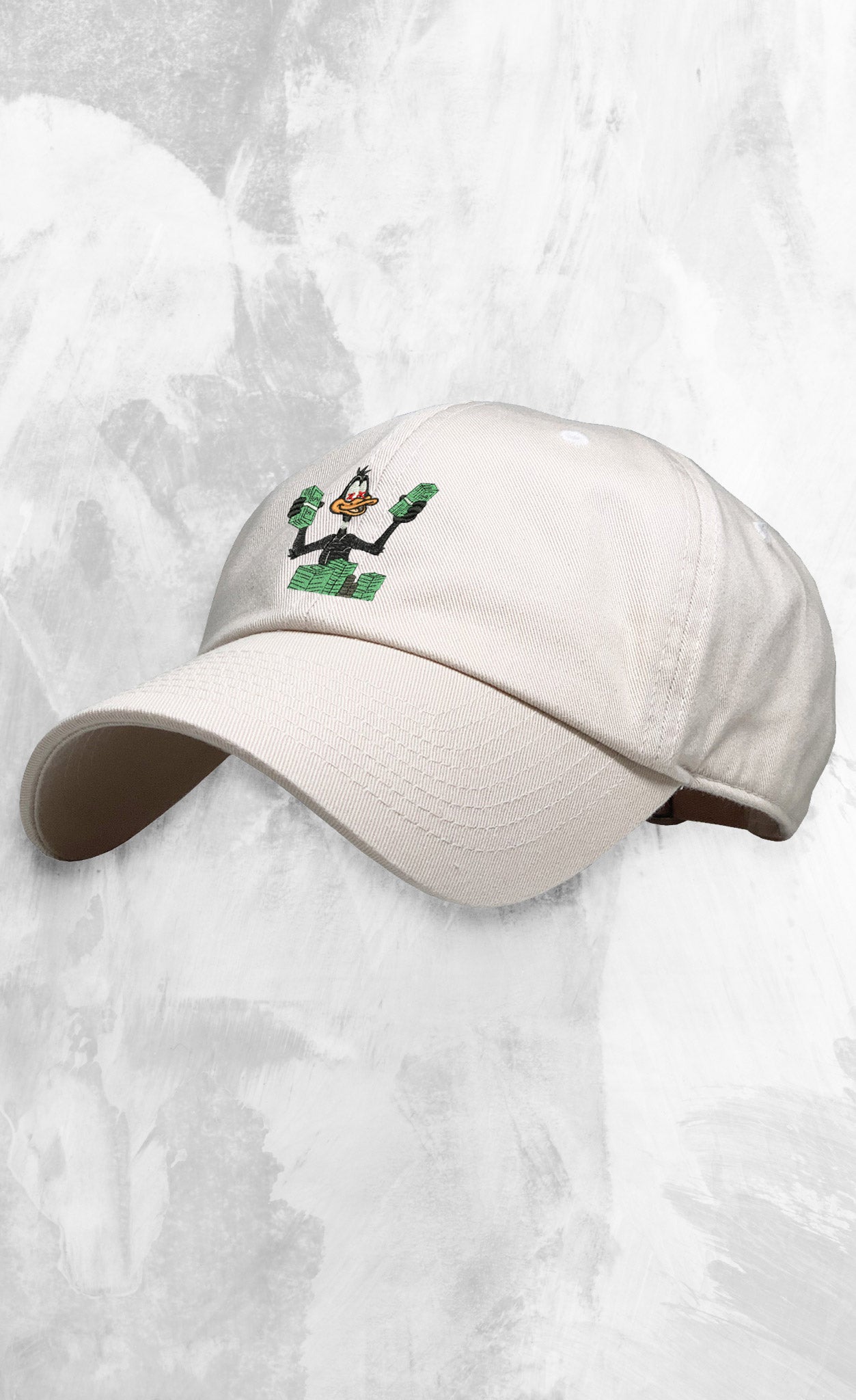 Embroidered Daffy Dollars Dad Hat