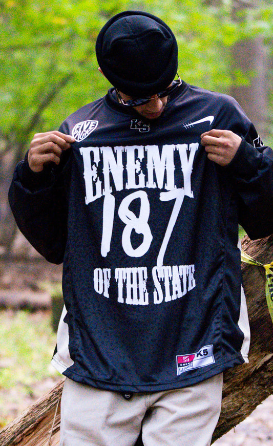 Enemy of the State Primetime Jersey ( Defaulted to Enemy & 187 )