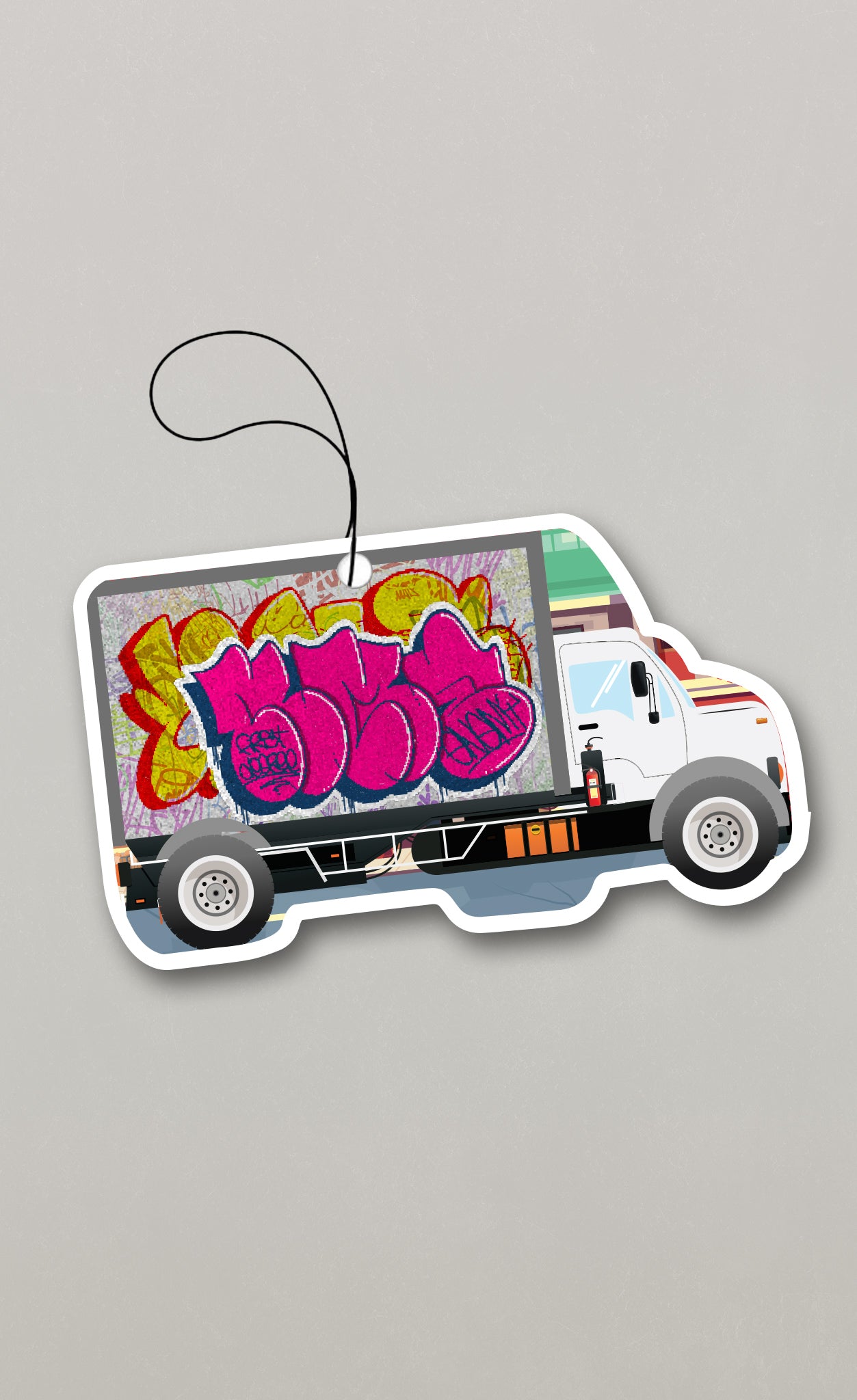 Enemy of the State Graffiti Truck Dead Ice Car Air Freshener