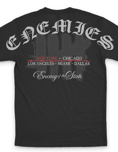 Enemy of the State City-wide Heavyweight T Shirt