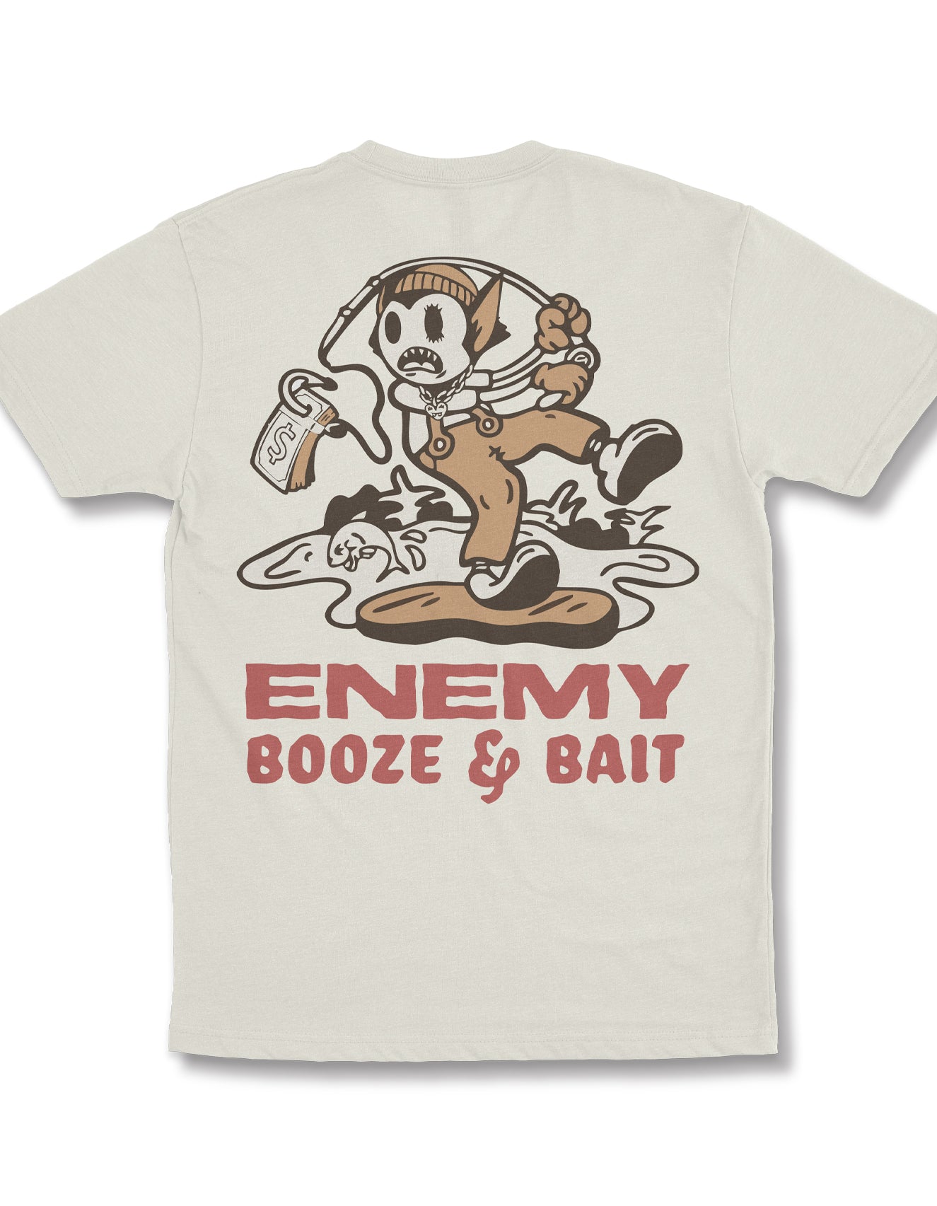 Booze & Bait CVC T Shirt