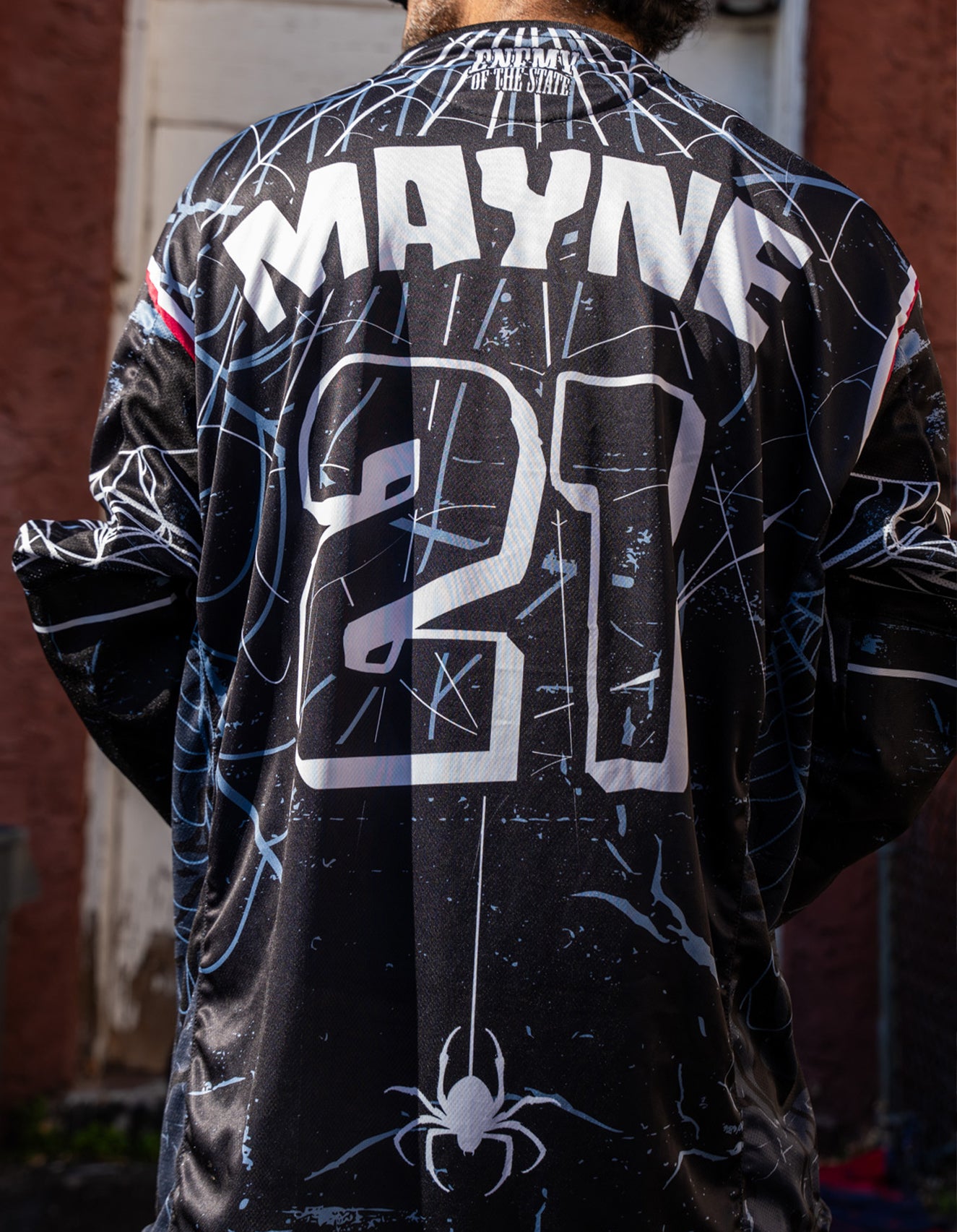 Enemy of the State " Black Widow " Jersey