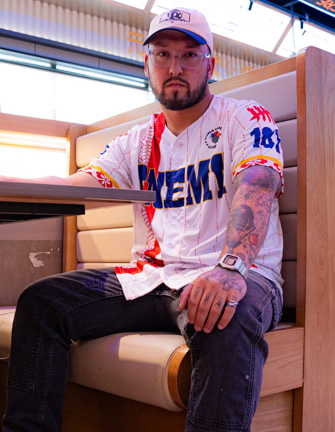 Enemy of the State New York " Tsunami" Baseball Jersey