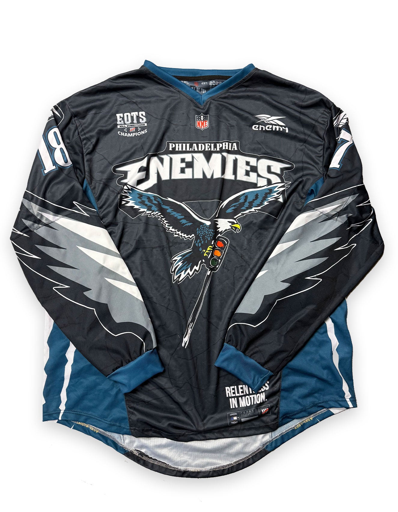Enemy of the State " Philly Forever Blue " Jersey