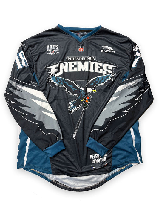 Enemy of the State " Philly Forever Blue " Jersey
